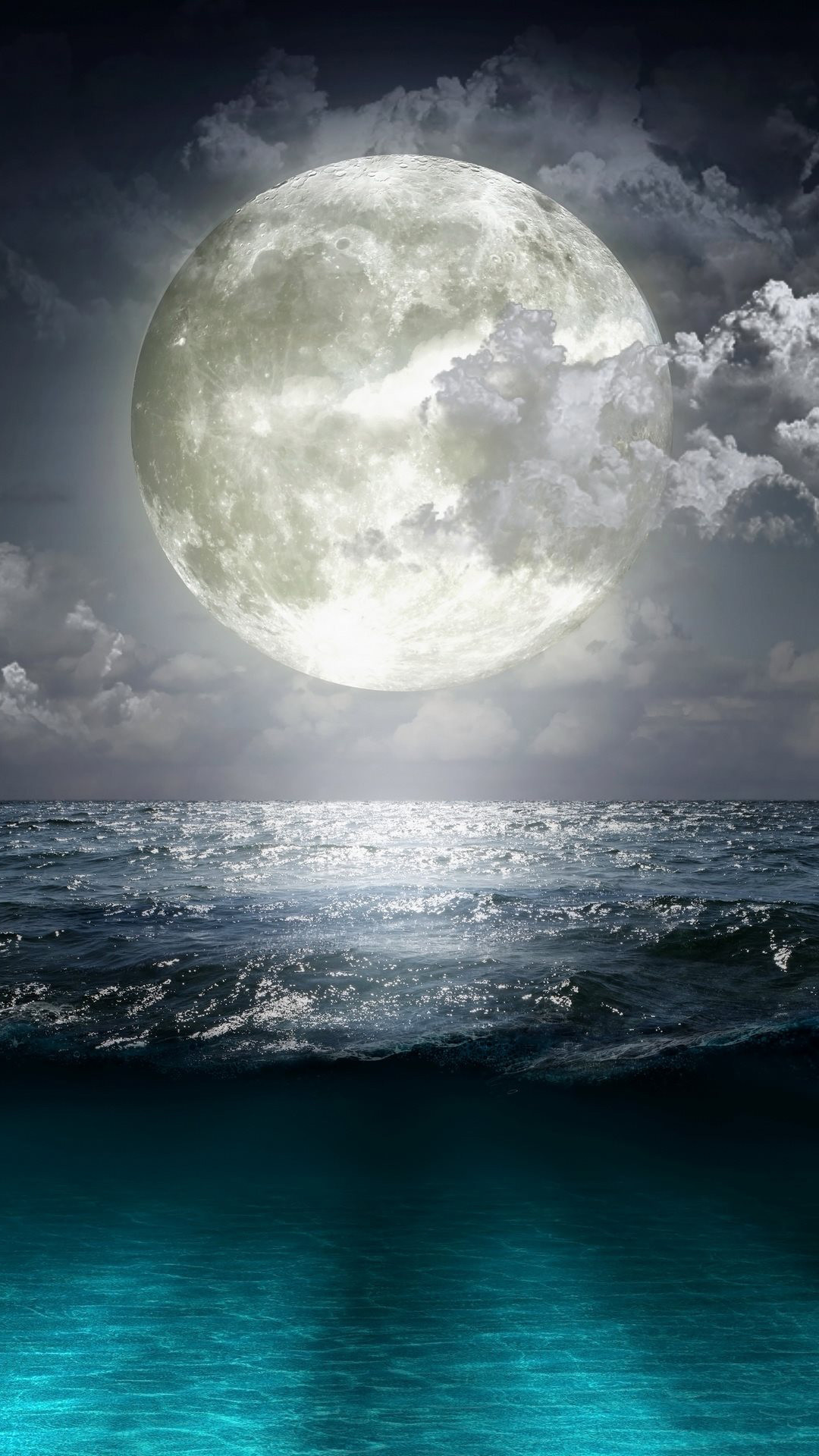 1080x1920 Moon Wallpaper for Walls Incredible Super Moon Blue Ocean iPhone 6 Plus Hd  Wallpaper Hd Free