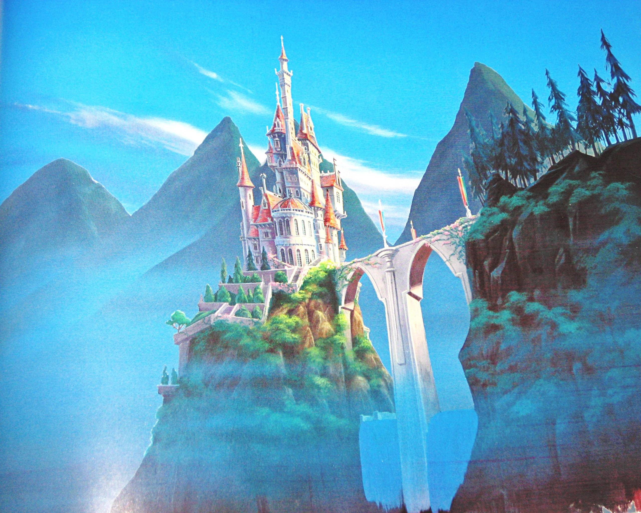 2560x2051 Walt Disney Backgrounds - Beauty and the Beast - Walt Disney .