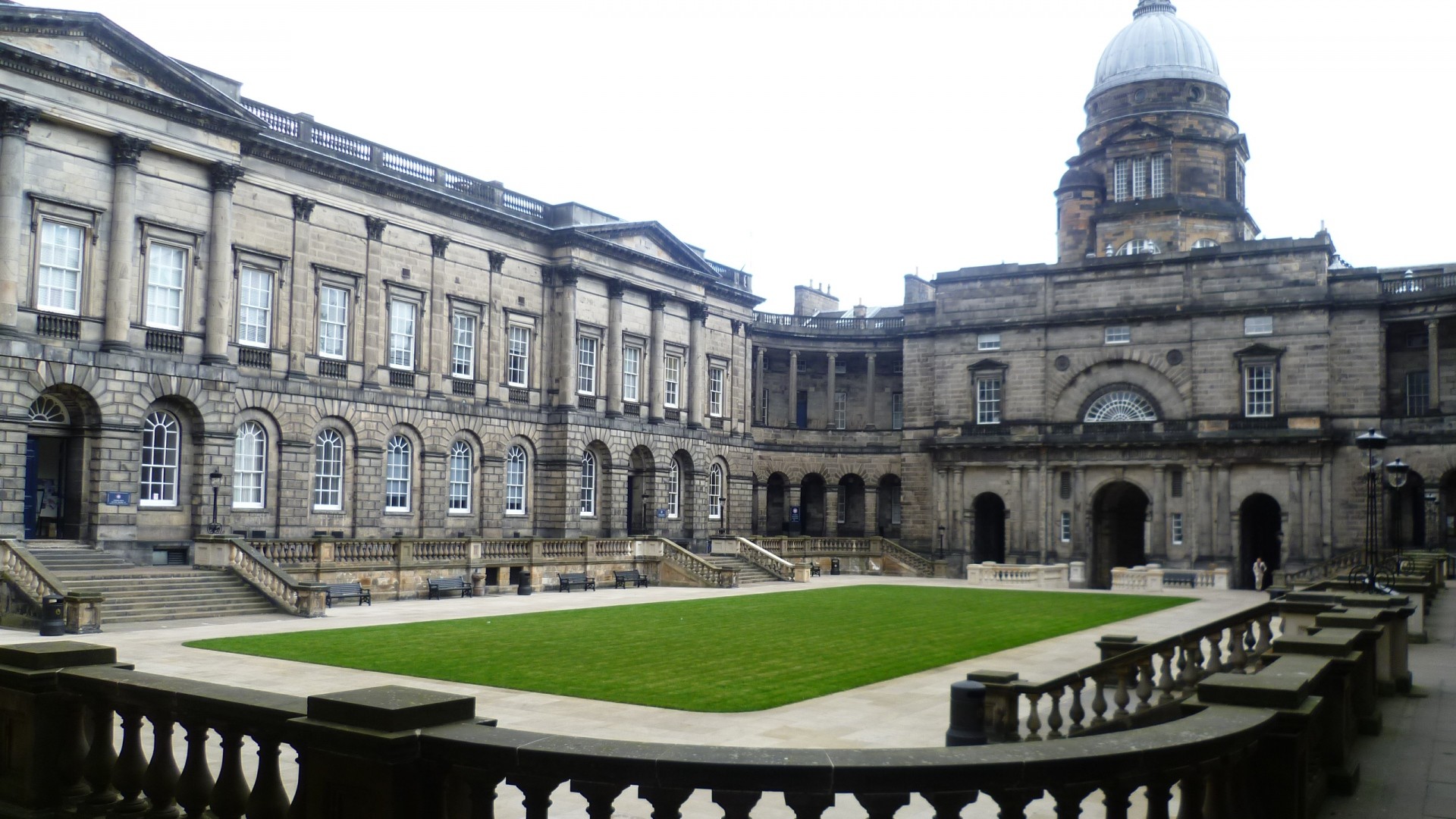 1920x1080 Download now full hd wallpaper university of edinburgh yard ancient dome  scotland travel attractions ...