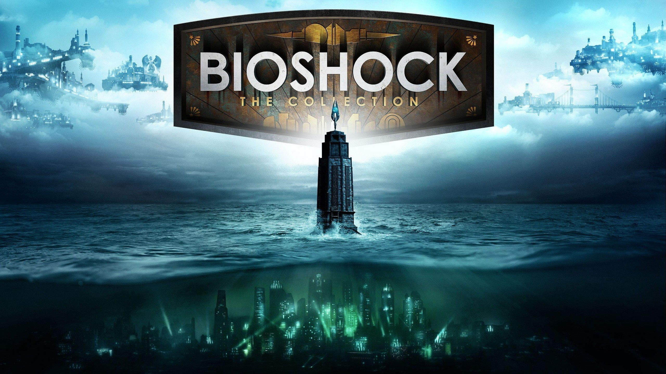 2560x1440 Bioshock, Rapture, Columbia, Underworld