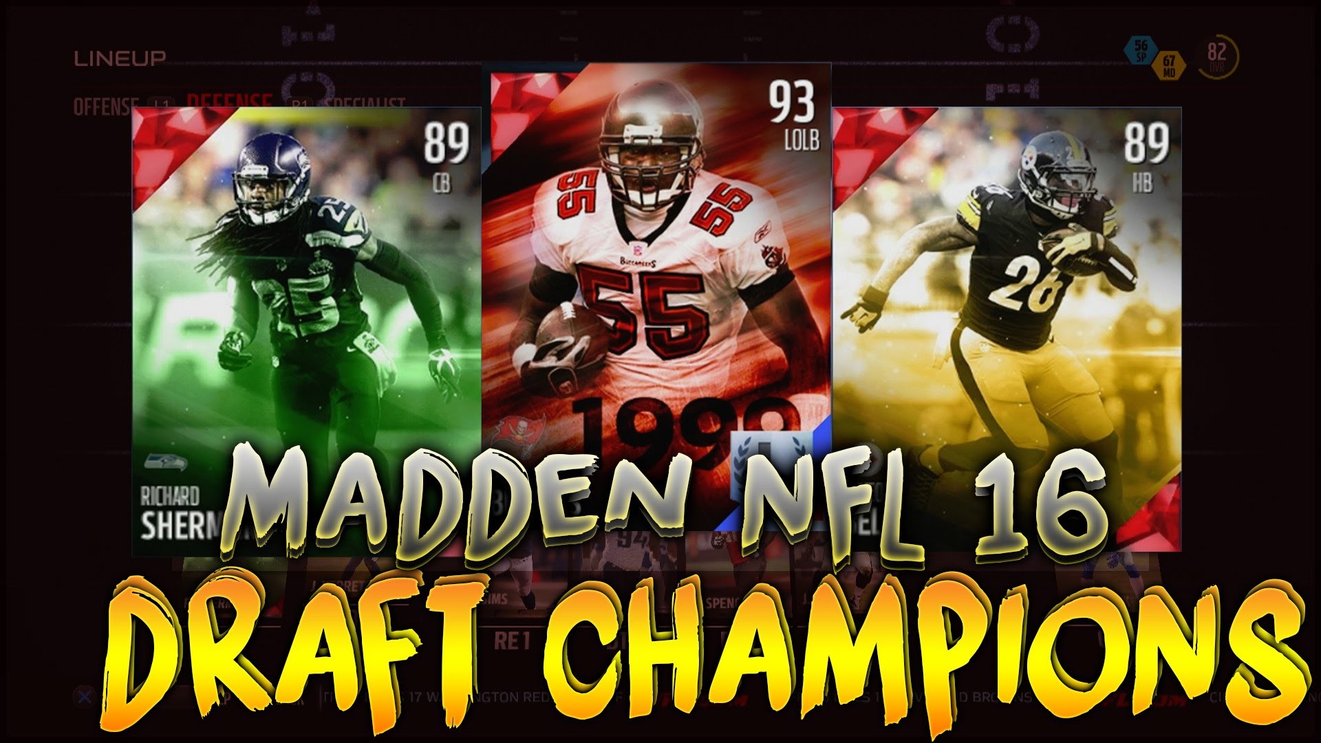 1920x1080 Madden 16 Ultimate Team -DRAFT CHAMPIONS- First Game!! Le'Veon Bell  Explodes! - YouTube