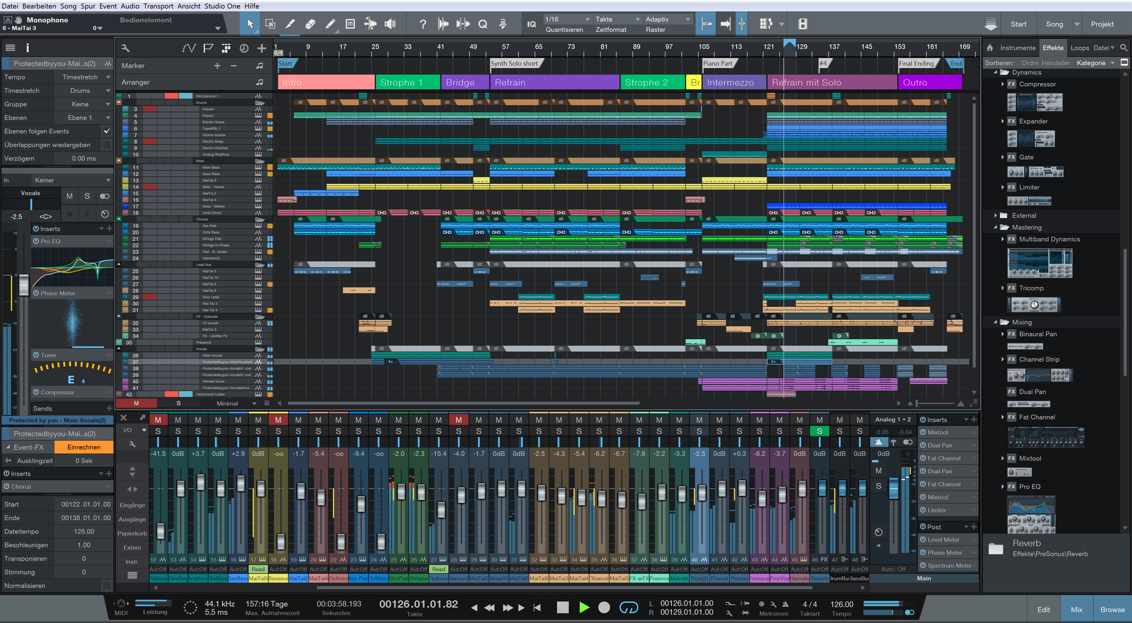 3839x2114 Presonus Studio One Artist Recording Software