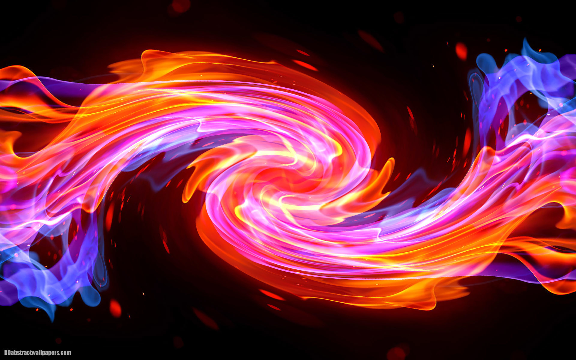 1920x1200 Abstract fire backgrounds