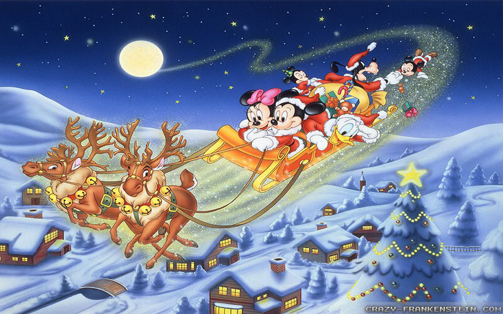 1920x1200 Disney Christmas Backgrounds - Wallpaper Cave ...