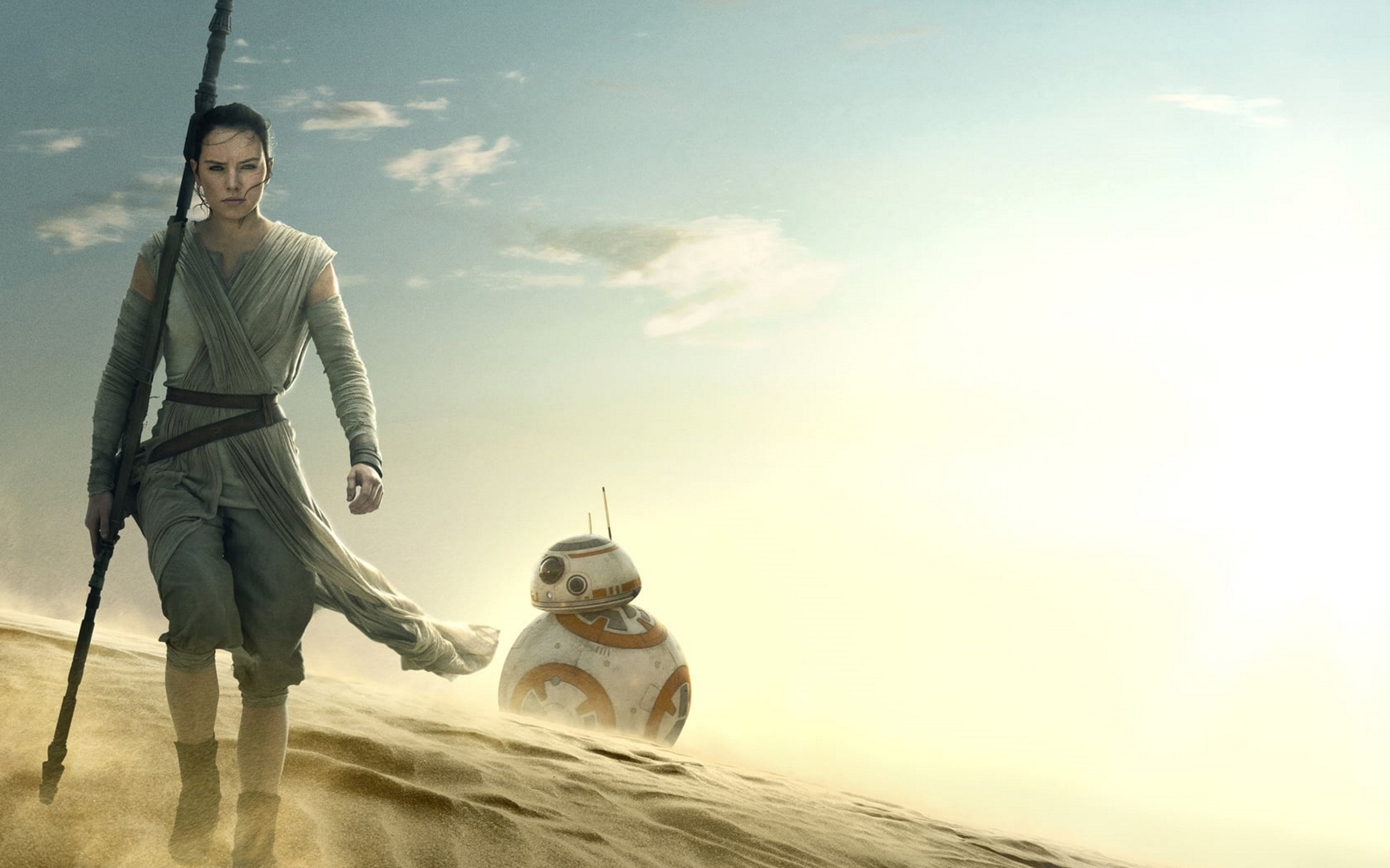 2560x1600 Rey images Rey and BB-8 HD wallpaper and background photos