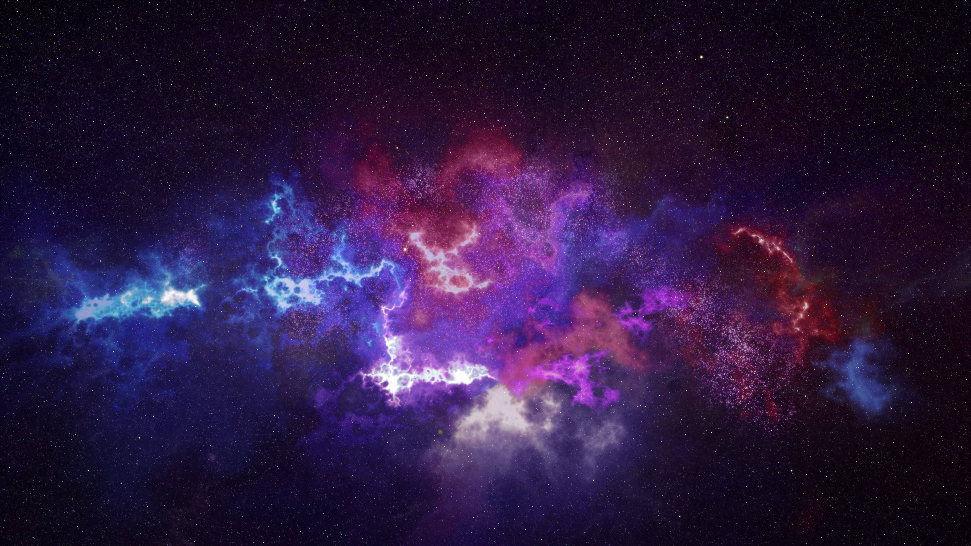 3840x2160  Wallpaper outer space, galaxy, constellation