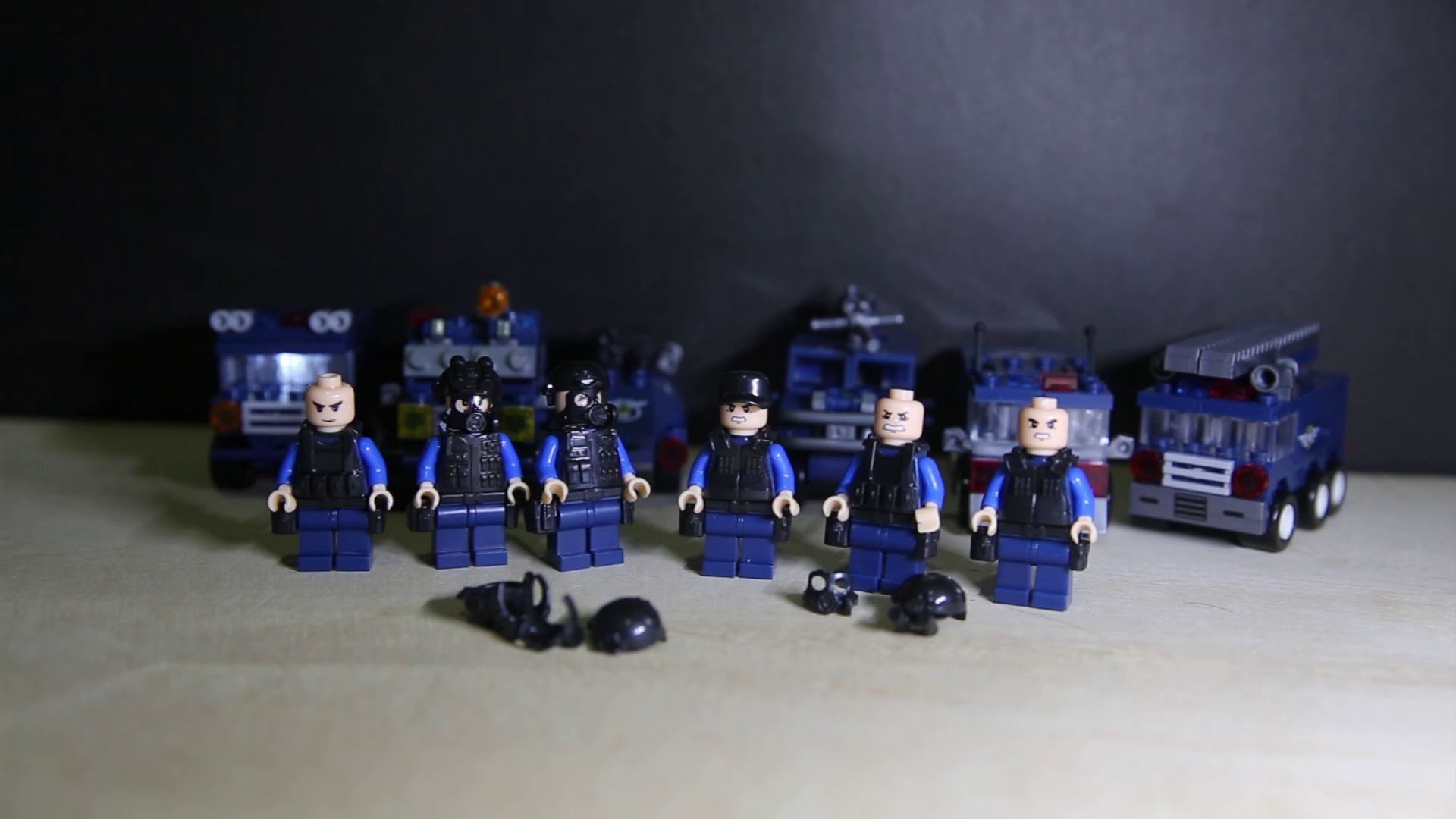1920x1080 Lego Police Swat Team GBL Gal Boll Bootleg KY98501 KY98506 Review - YouTube