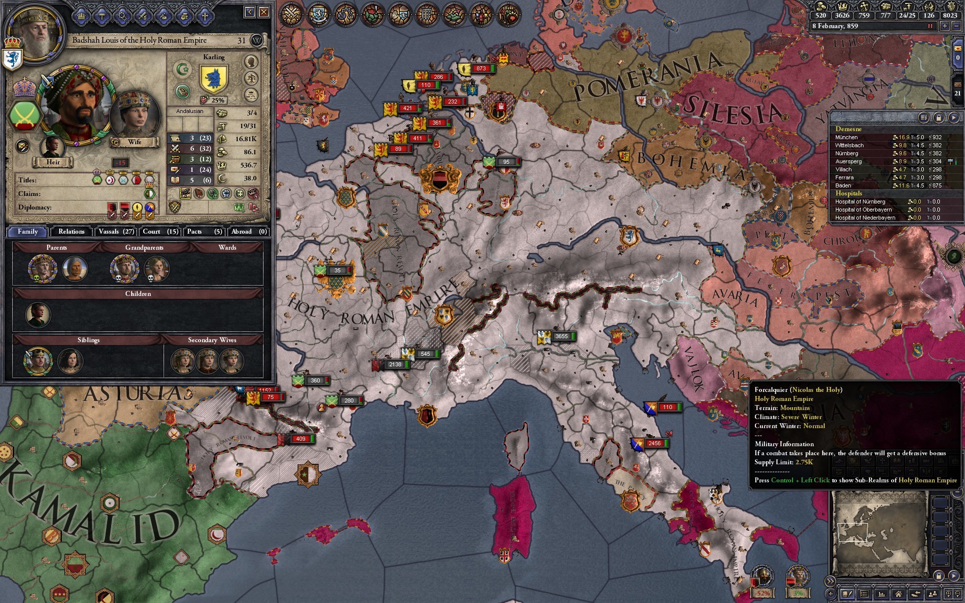 1920x1200 Karling Empires presents: Sunni Holy Roman Empire ...