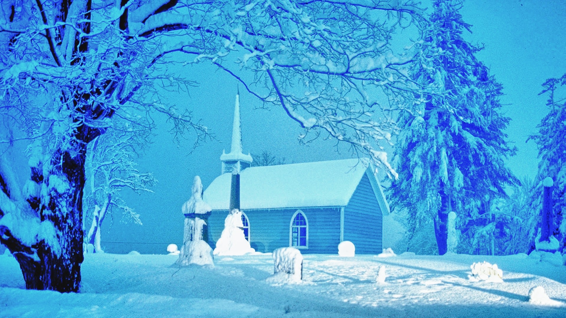 1920x1080 Church Tag - Beautiful Church Landscape Trees Scenery Nature Season  Wintersun Cold Sun Winter Fields Weather
