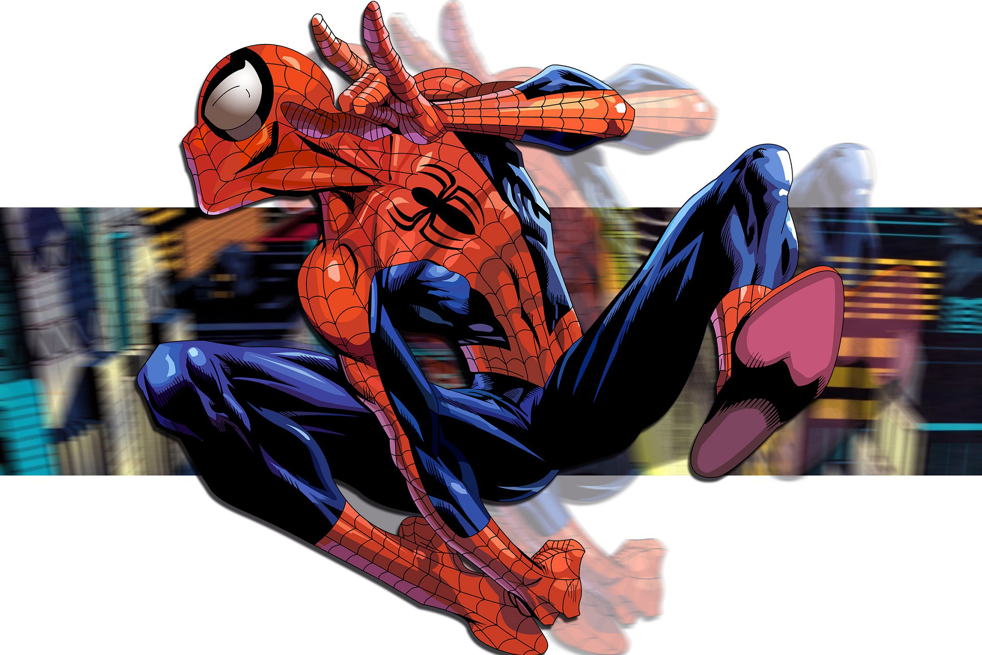 1920x1280 Funny Spider Man From Comics Wallpapers