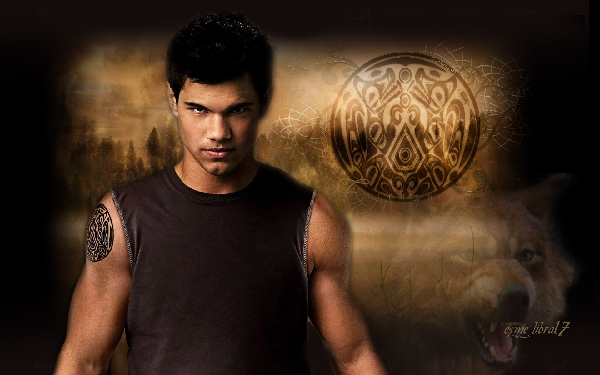 1920x1200 HD Wallpaper and background photos of jacob black for fans of twilight  CrepÃºsculo images.