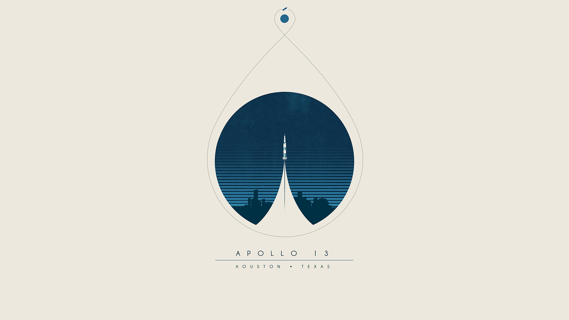 1920x1080 NASA's "Apollo 13" Poster as a Wallpaper [, 4k in comments] ...