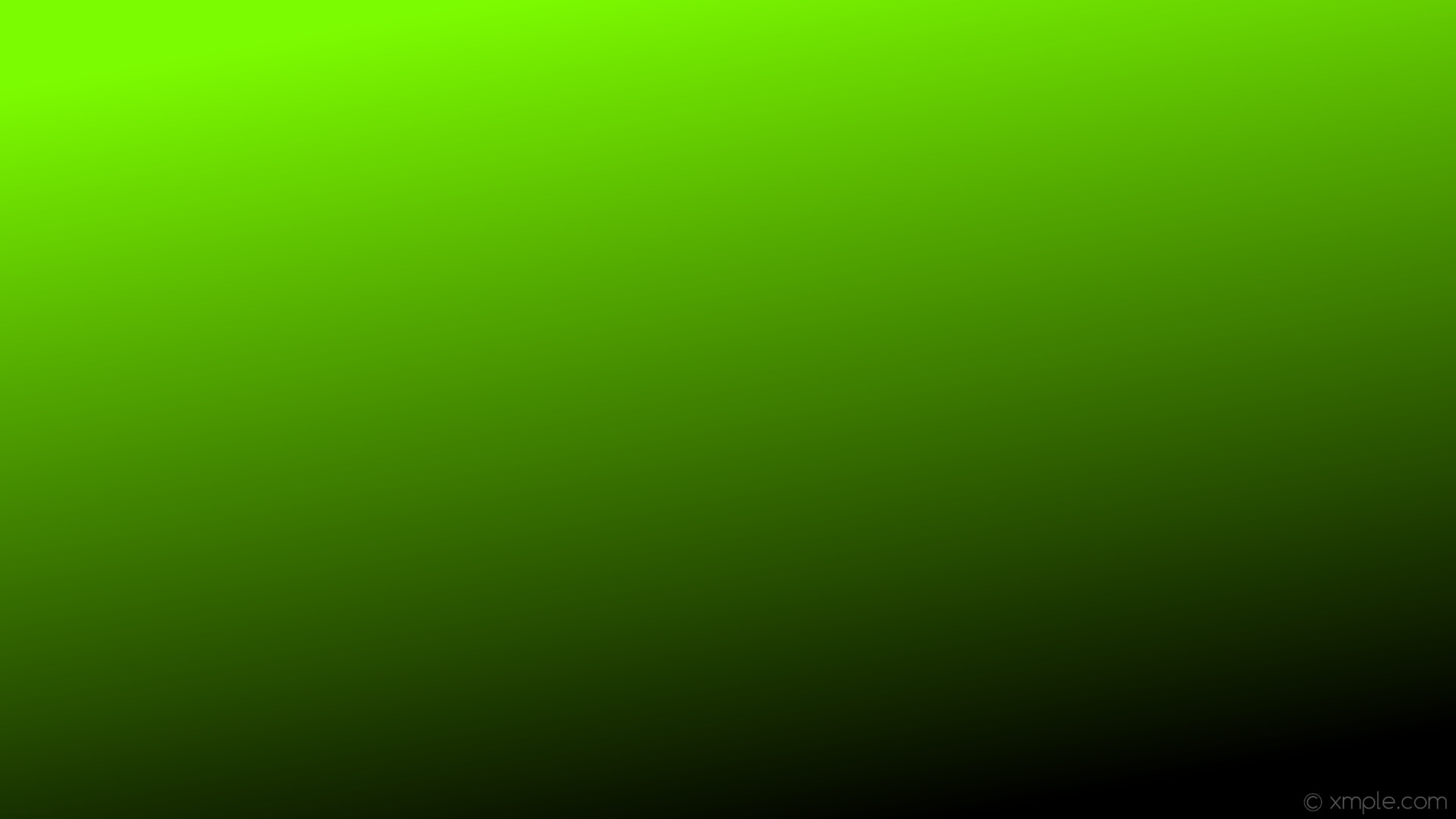 1920x1080 wallpaper green linear black gradient lawn green #7cfc00 #000000 120Â°