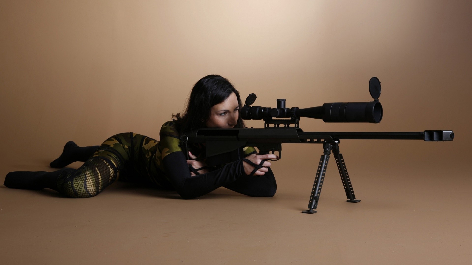 1920x1080 Sniper wallpaper 257595 Â· Army GirlsGirl GunsSniper ...