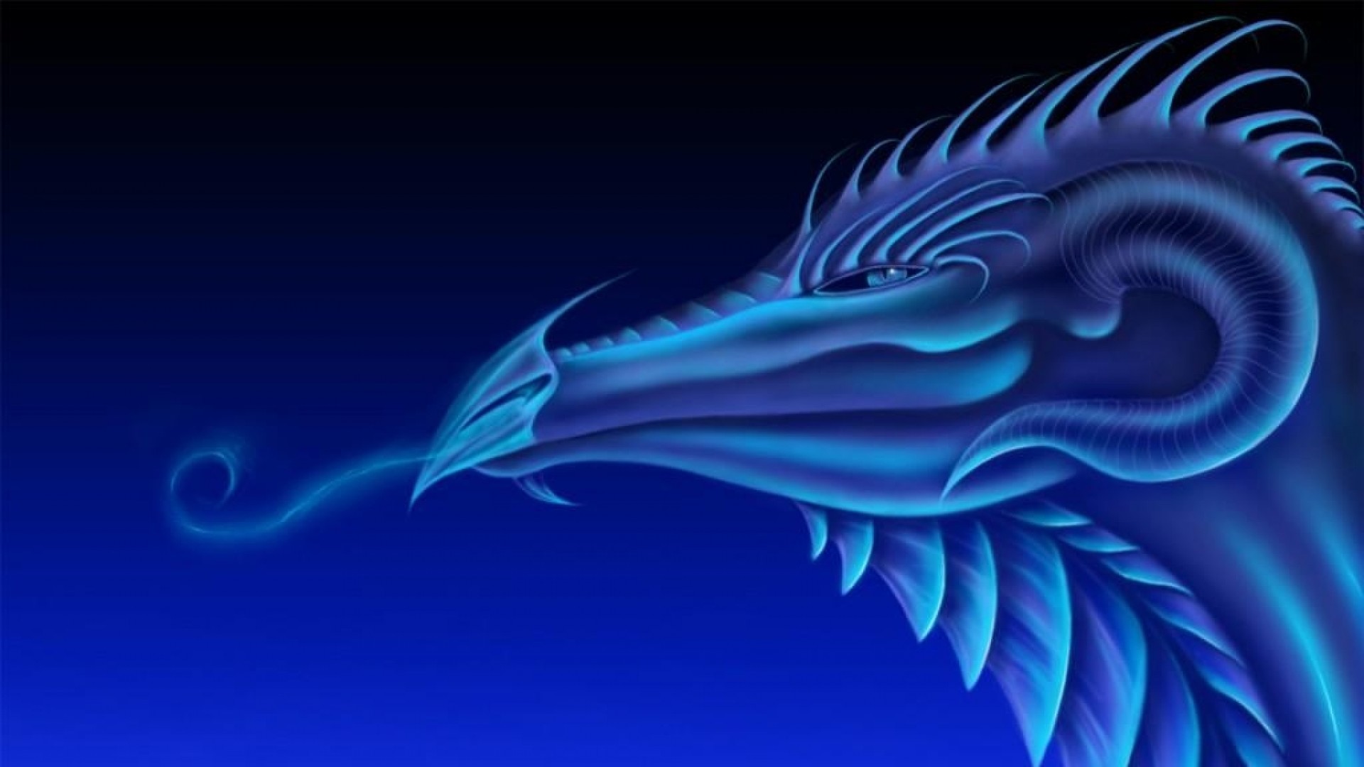 1920x1080 Dragon Wallpapers (blueish, 1080p)