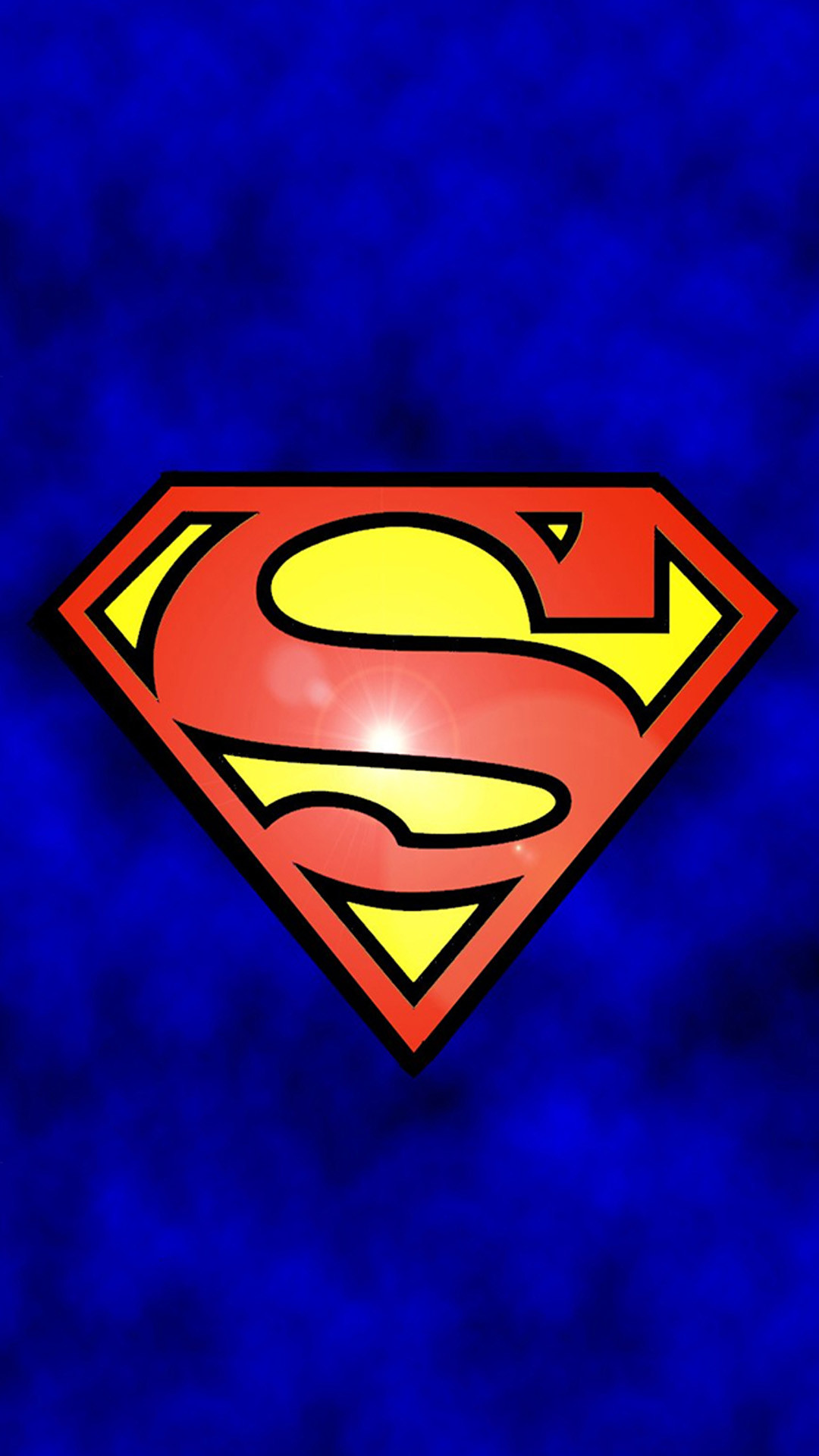 1080x1920 Abstract Funny Superman Logo iPhone 8 wallpaper