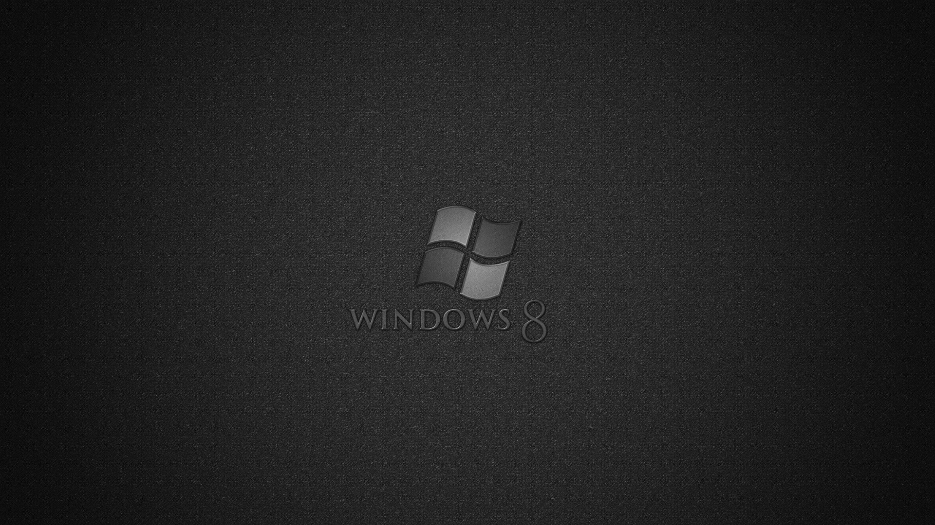 1920x1080 Subtle Black Windows 8 HD Wallpaper