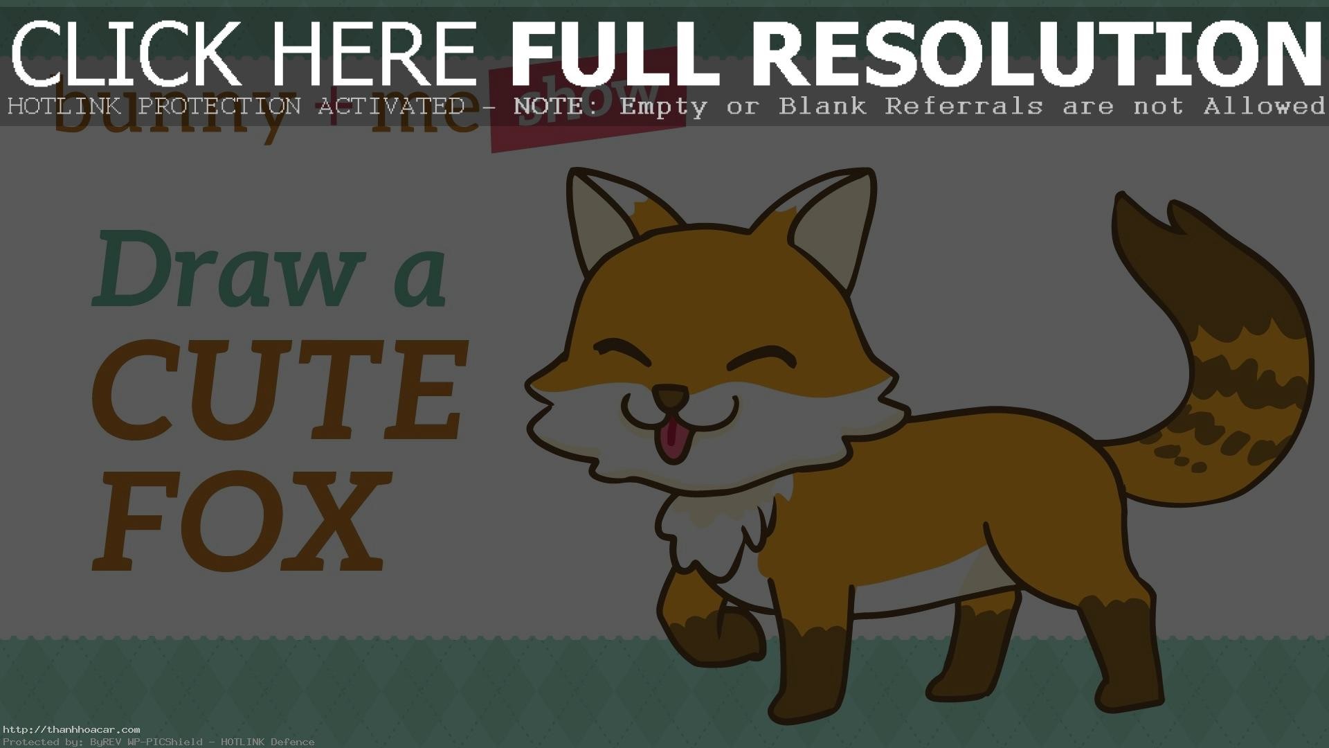 1920x1080 Maxresdefault How To Draw A Cute Fox