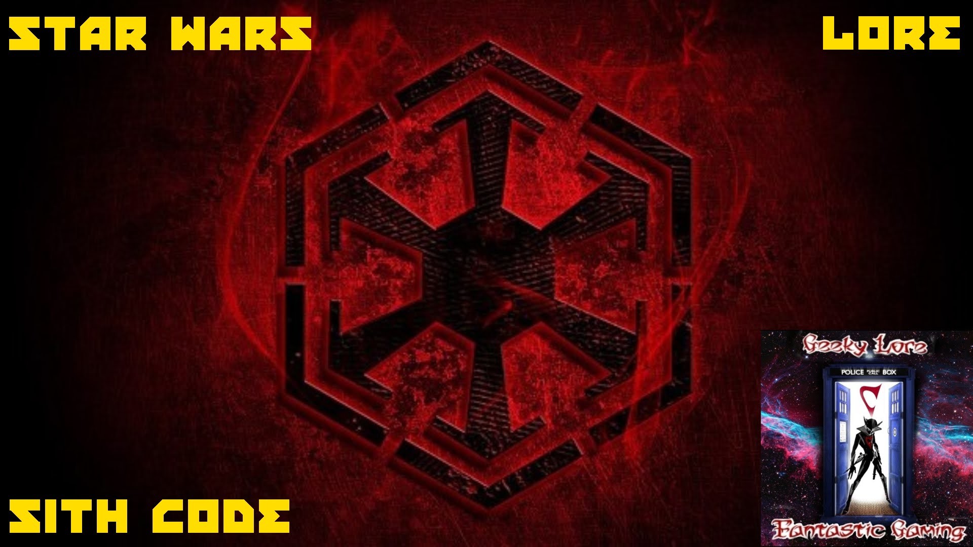 1920x1080 Star Wars Lore: The Sith Code