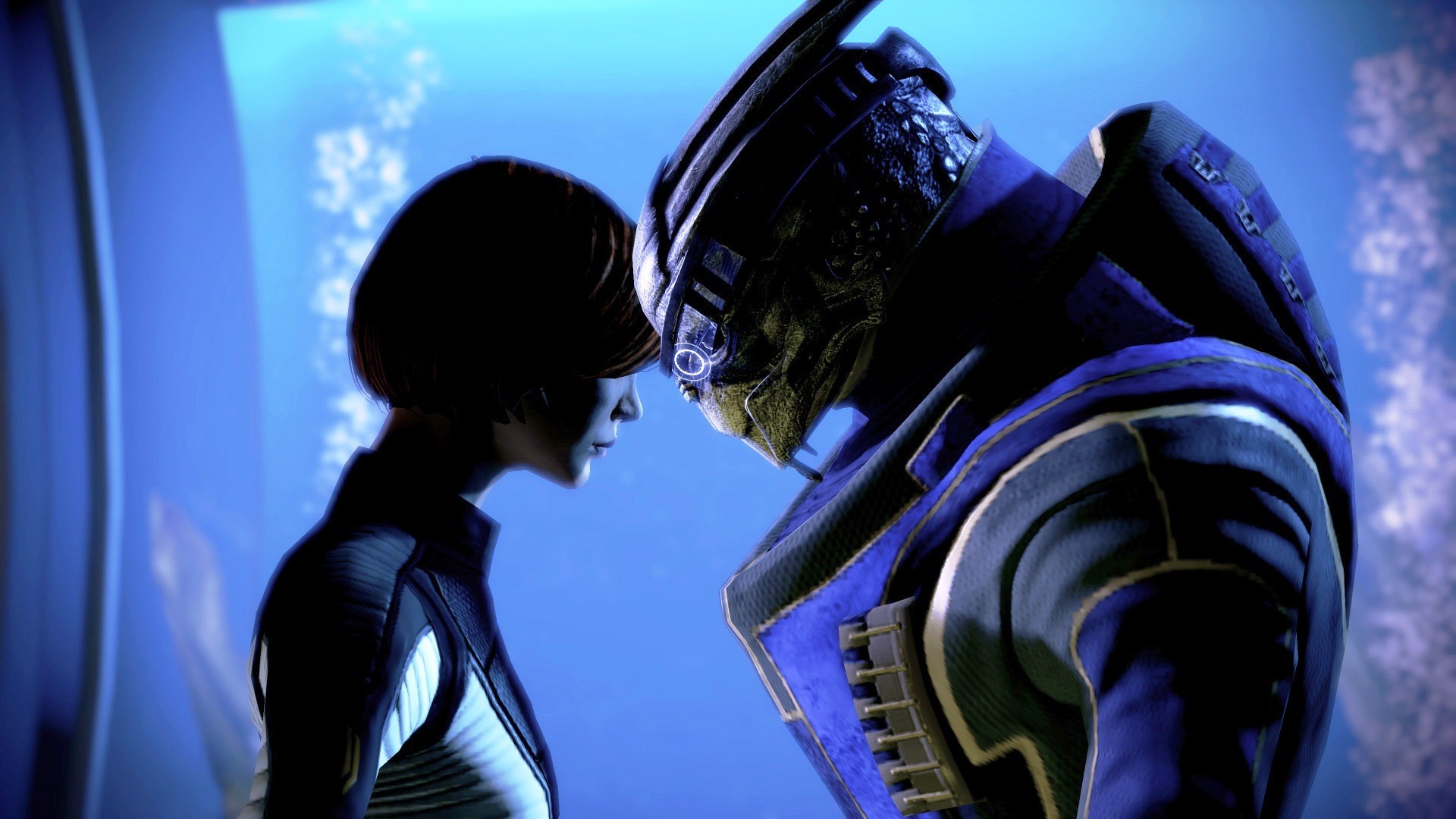 1920x1080 Download Link : Link Image Download. View Original Images : Mass Effect Garrus  Vakarian Femshep Commander Shepard HD Wallpapers