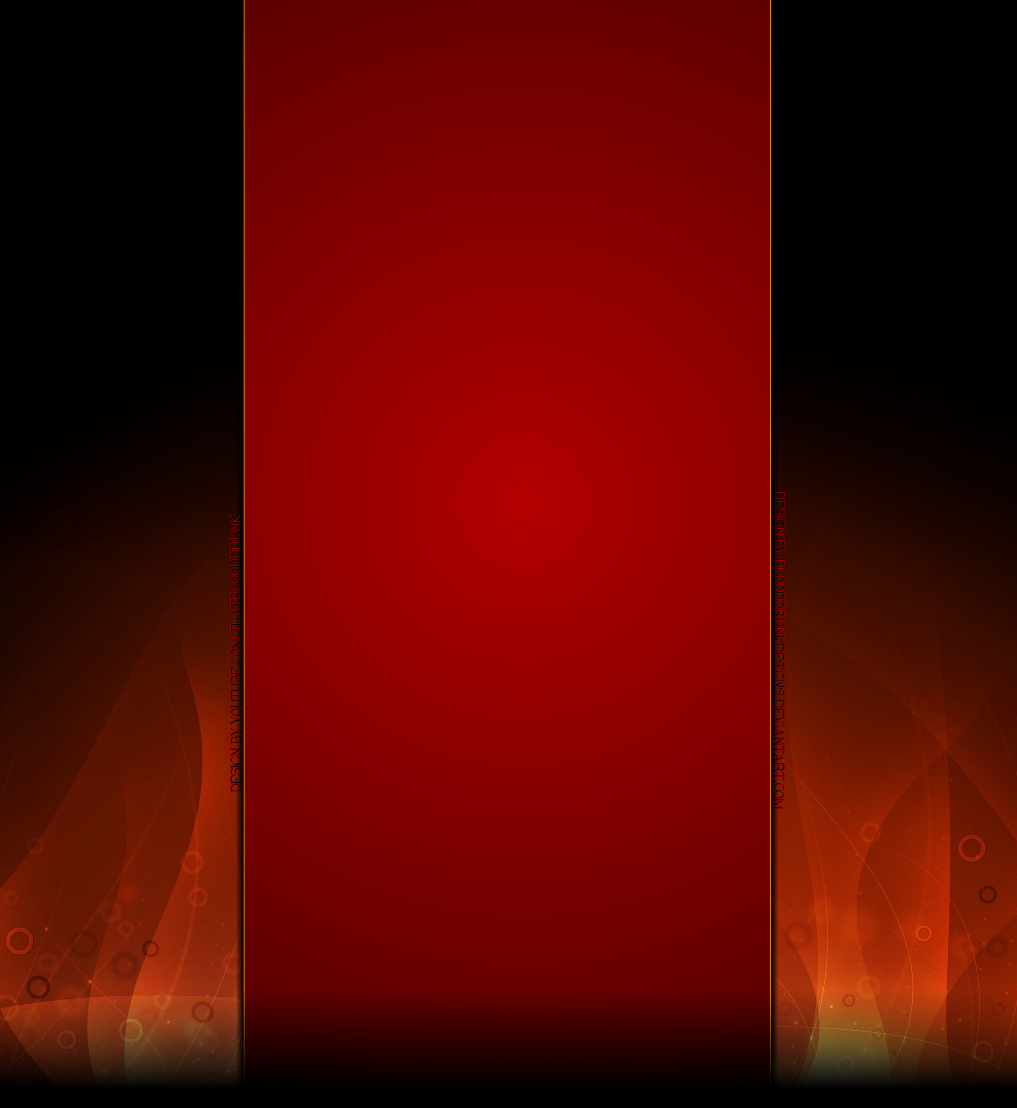 2000x2180 ... BlooddrunkDesigns Youtube Background: Red Flames by BlooddrunkDesigns