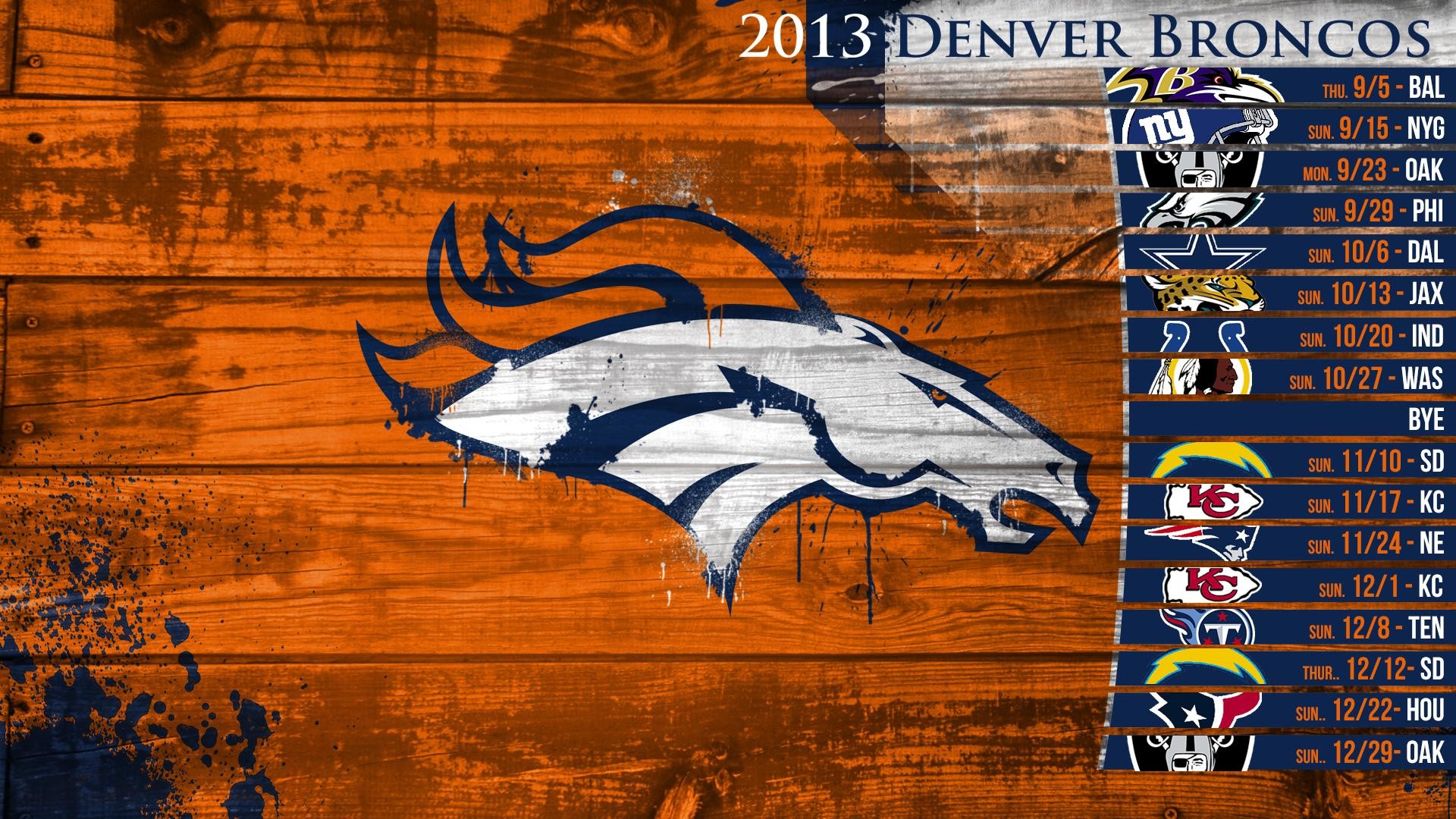 1920x1080 Cool Denver Broncos Leslie Rogers, 21/04/2018