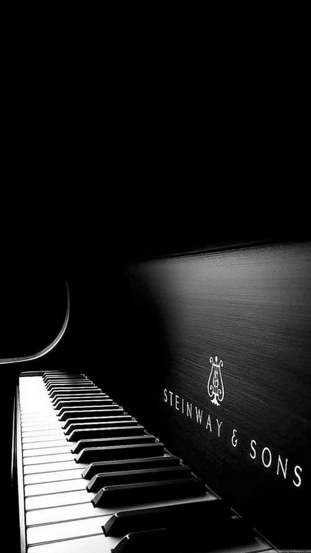1080x1920 Steinway And Sons Black Piano iPhone 6 Plus HD Wallpaper