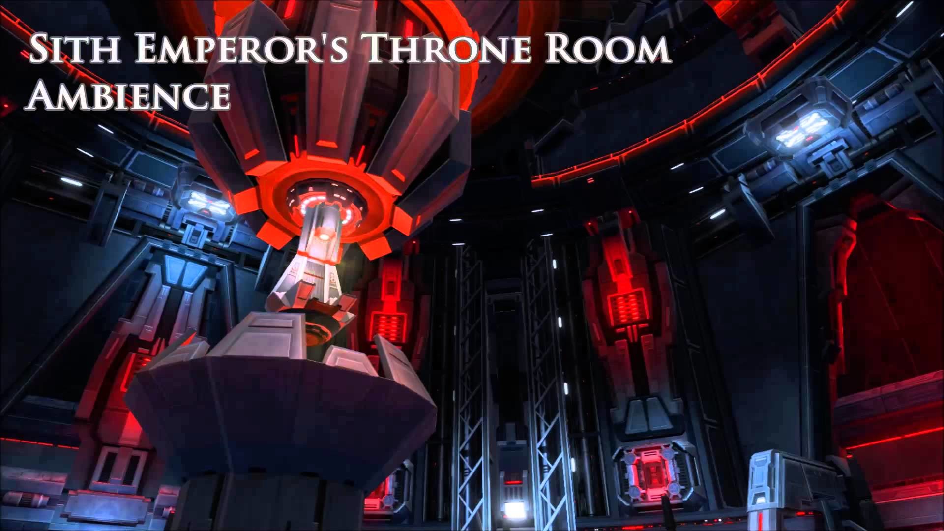 1920x1080 Sith Emperor's Throne Room - Star Wars Background Ambience