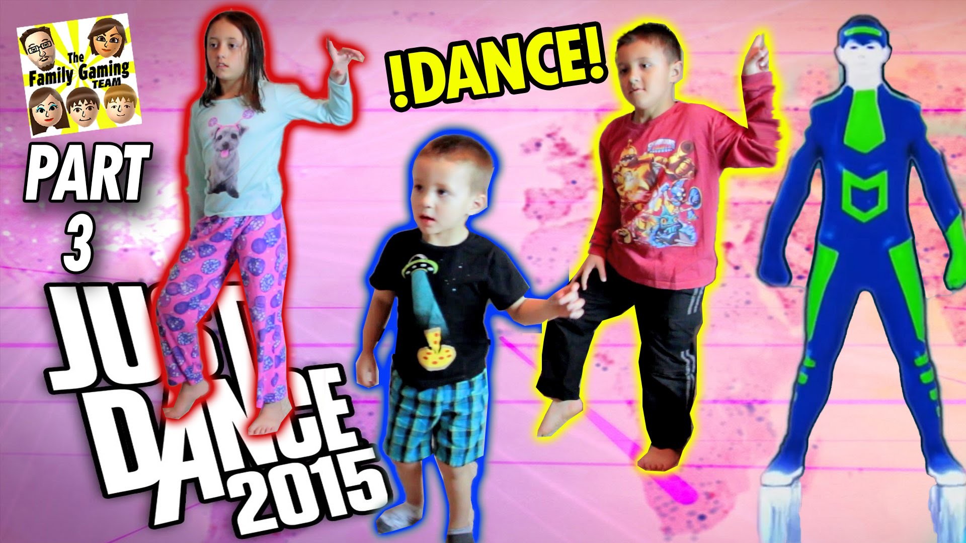 1920x1080 FGTEEV Kids play Just Dance 2015! Who Has The Best Moves? (One Direction, Austin  Mahone, Maroon 5) - YouTube