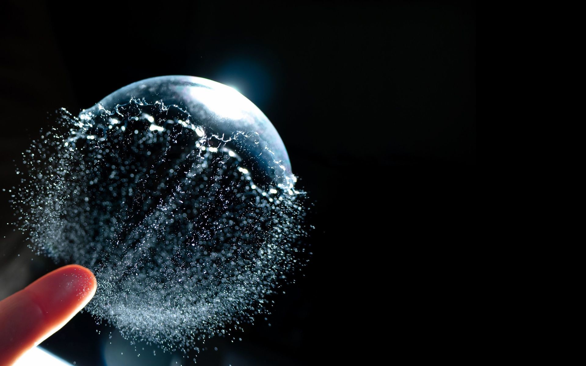 1920x1200 ... the bubble HD Wallpaper  Popping ...