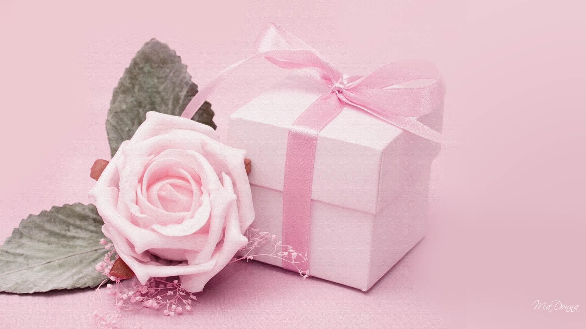 1920x1080 HD Gifts Of Pink Wallpaper