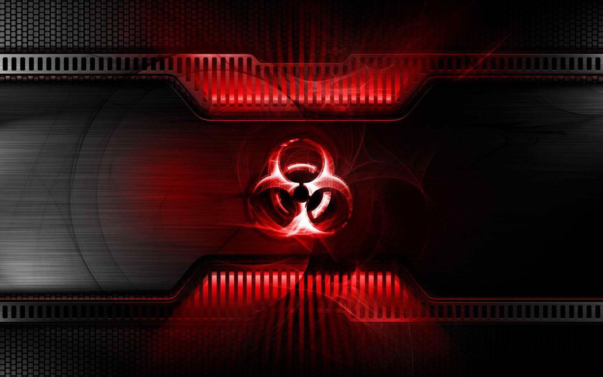 2560x1600 biohazard symbol wallpaper