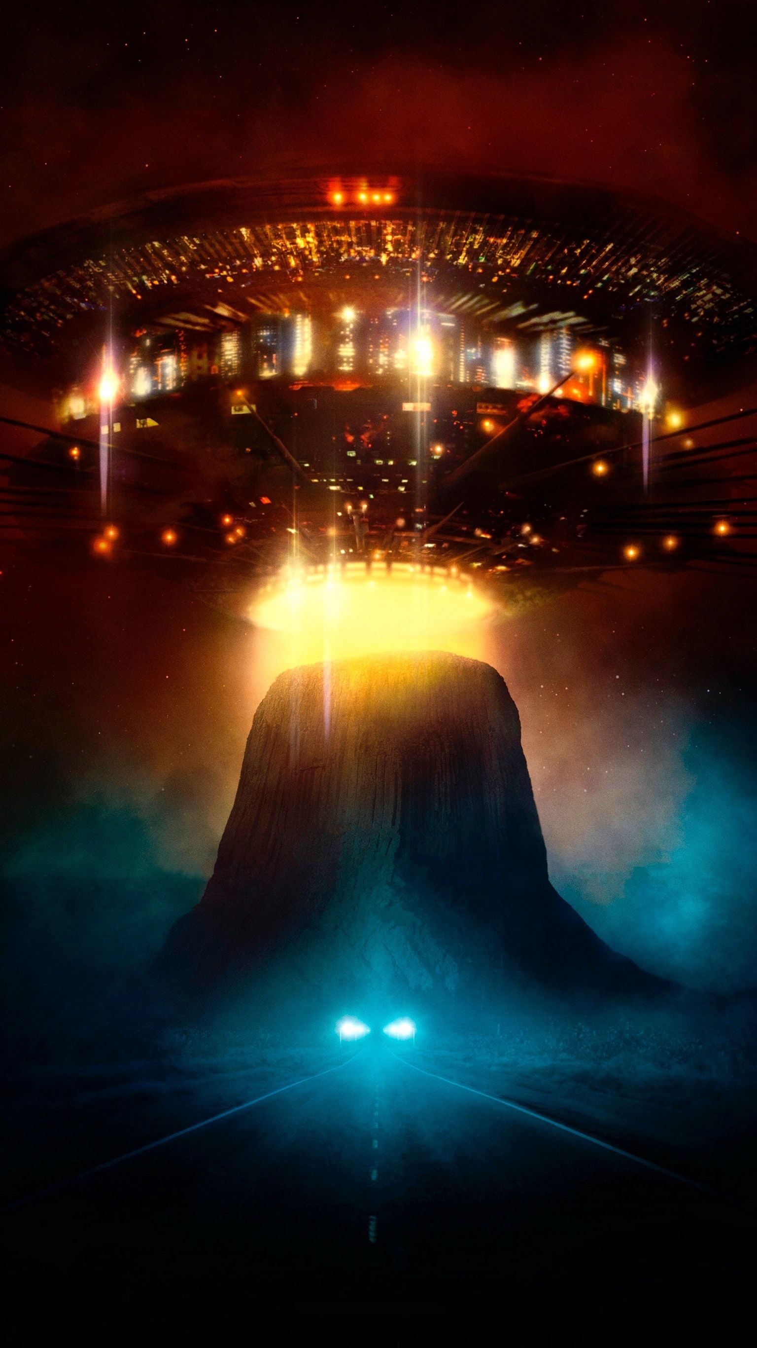 1536x2733 Movie Wallpapers, Phone Wallpapers, Close Encounters, Illustration, Third,  Drama, Poster