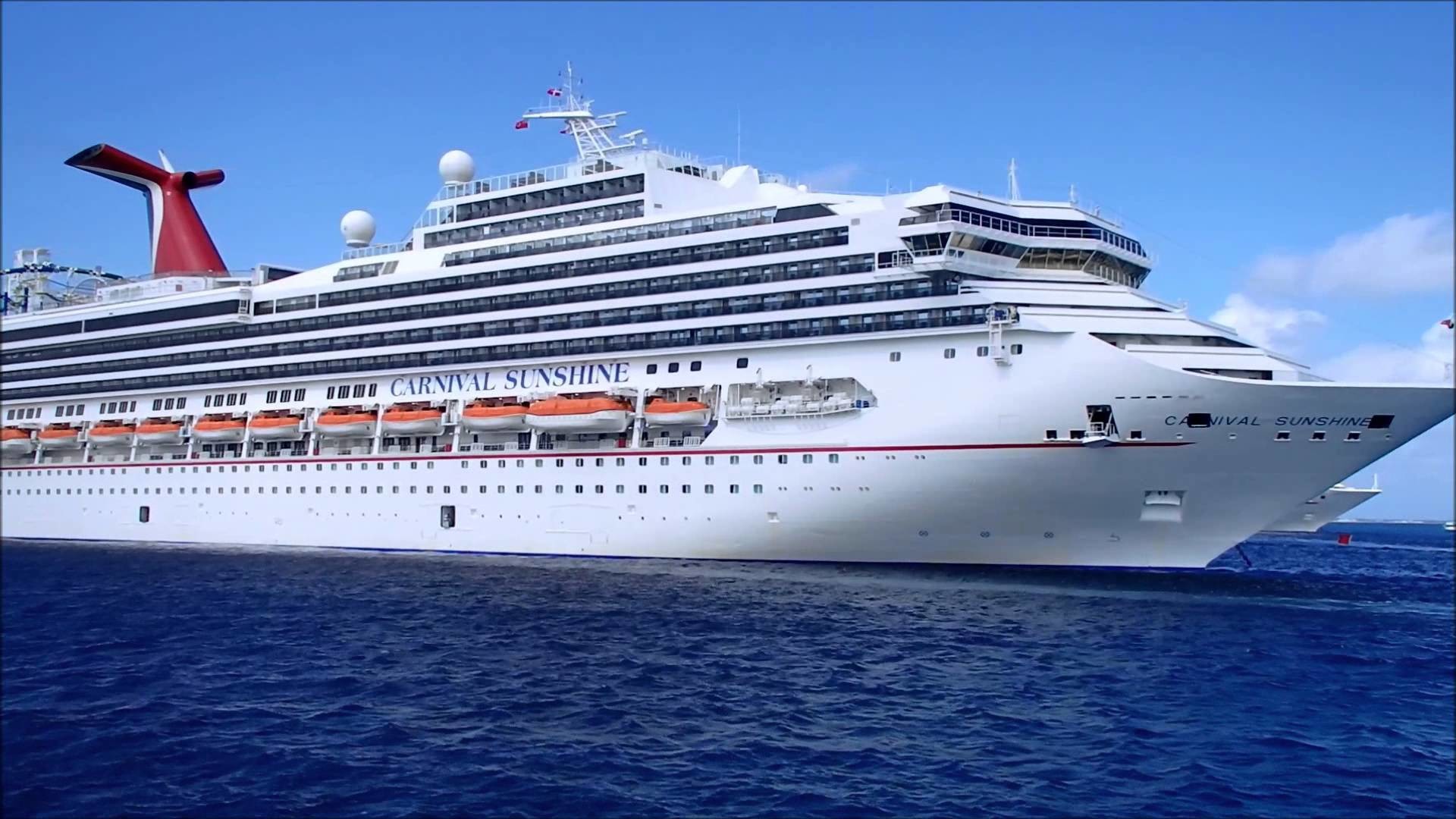 1920x1080 Tender ride from Grand Cayman to the Carnival Sunshine cruise ship - YouTube