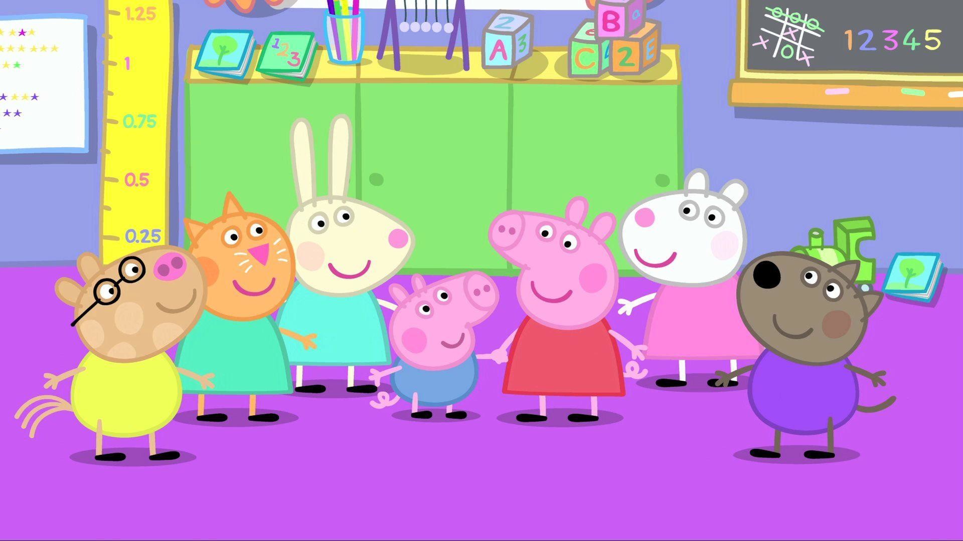 Peppa Pig House HD Wallpapers - Wallpaper Cave