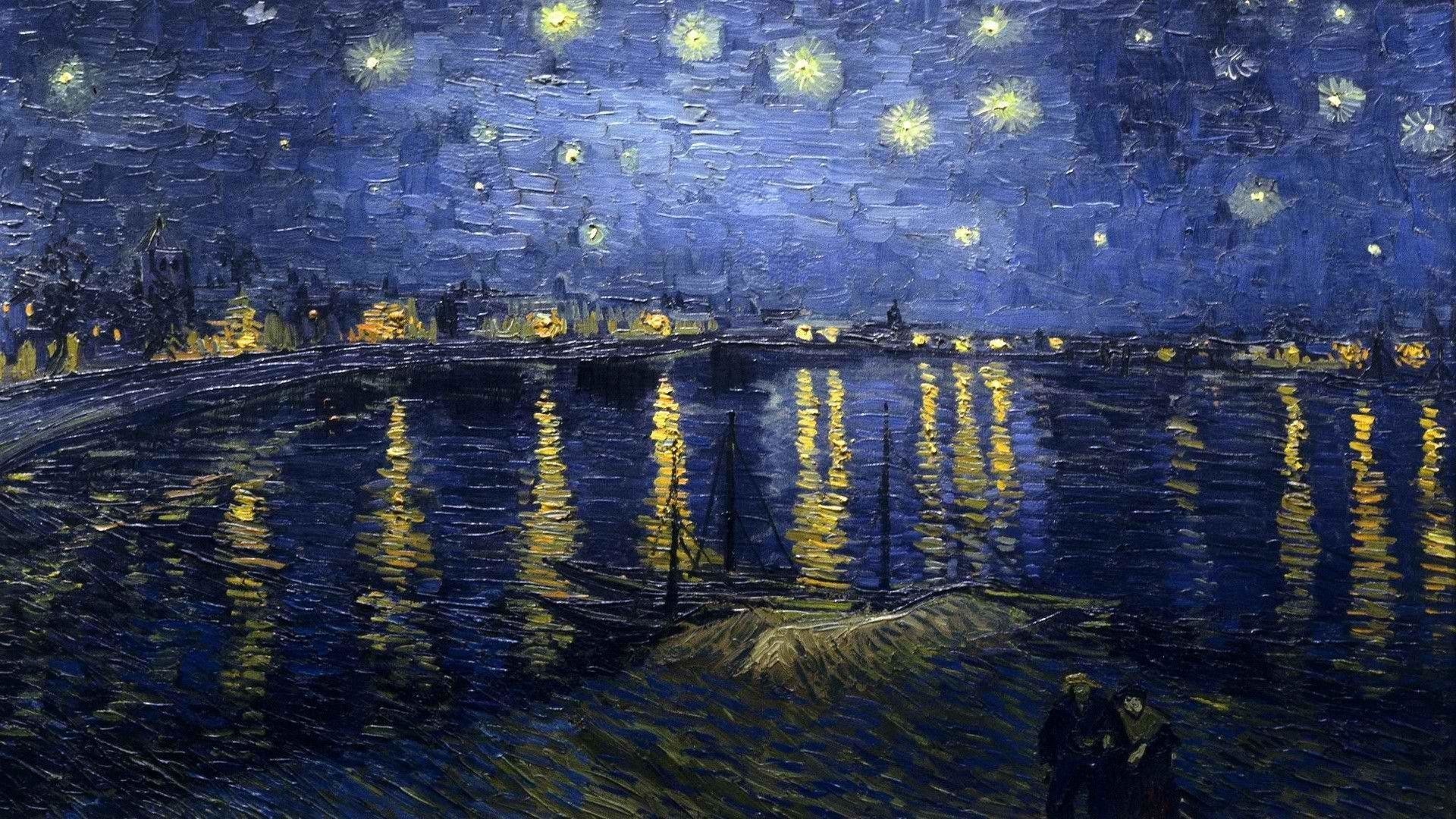 1920x1080 Starry Night Over The Rhone - Nature Wallpapers (8995) ilikewalls.