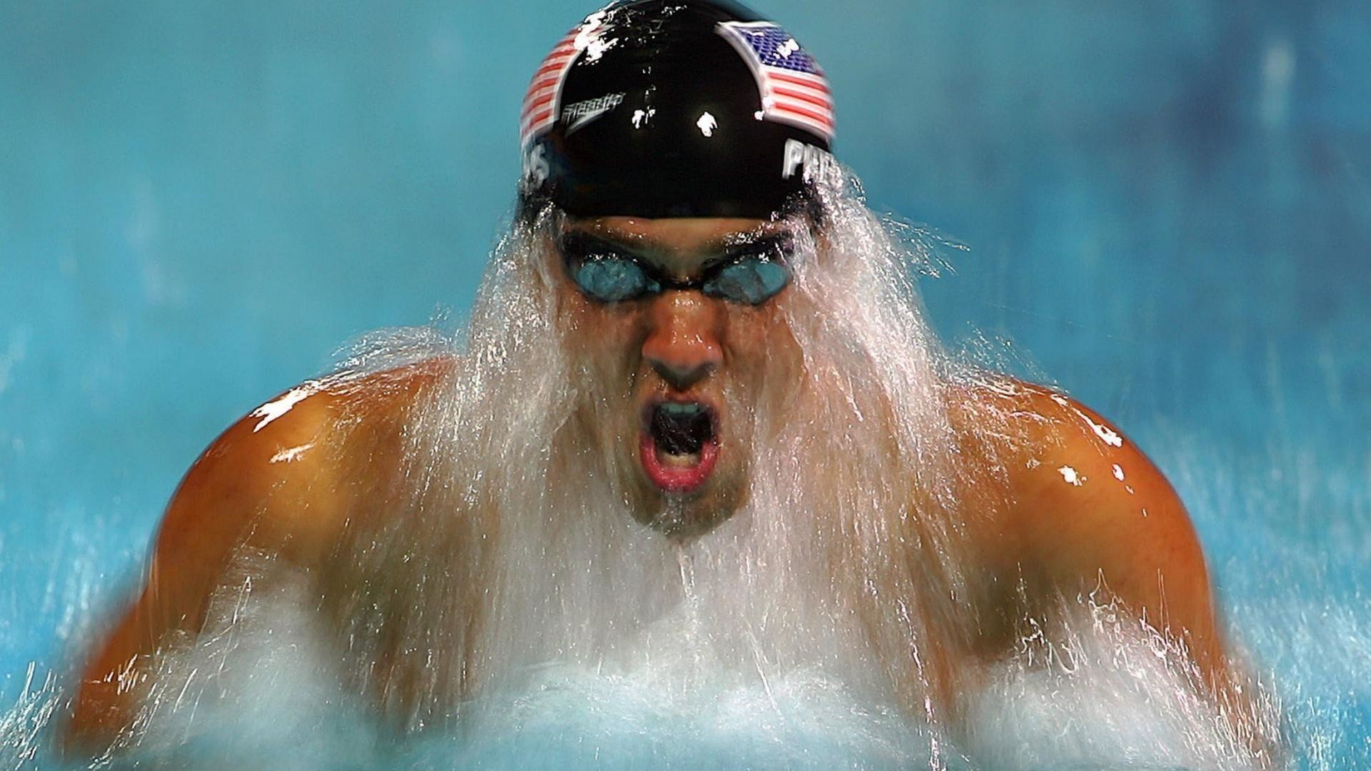 1920x1080 Awesome Michael Phelps HD Wallpaper Free Download