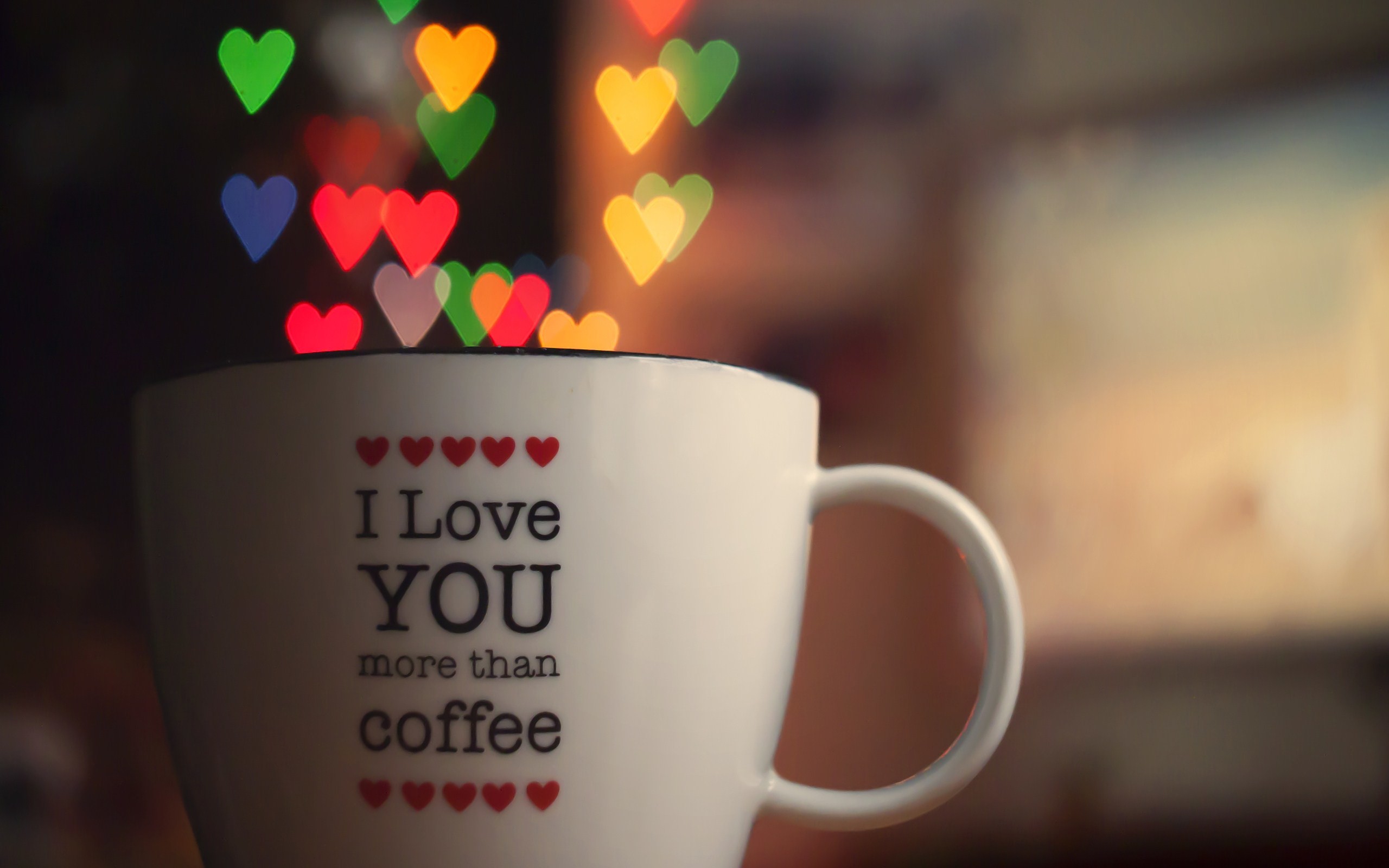 2560x1600 I Love You Words Cup Hearts Photo HD Wallpaper is a awesome hd photography.  Free