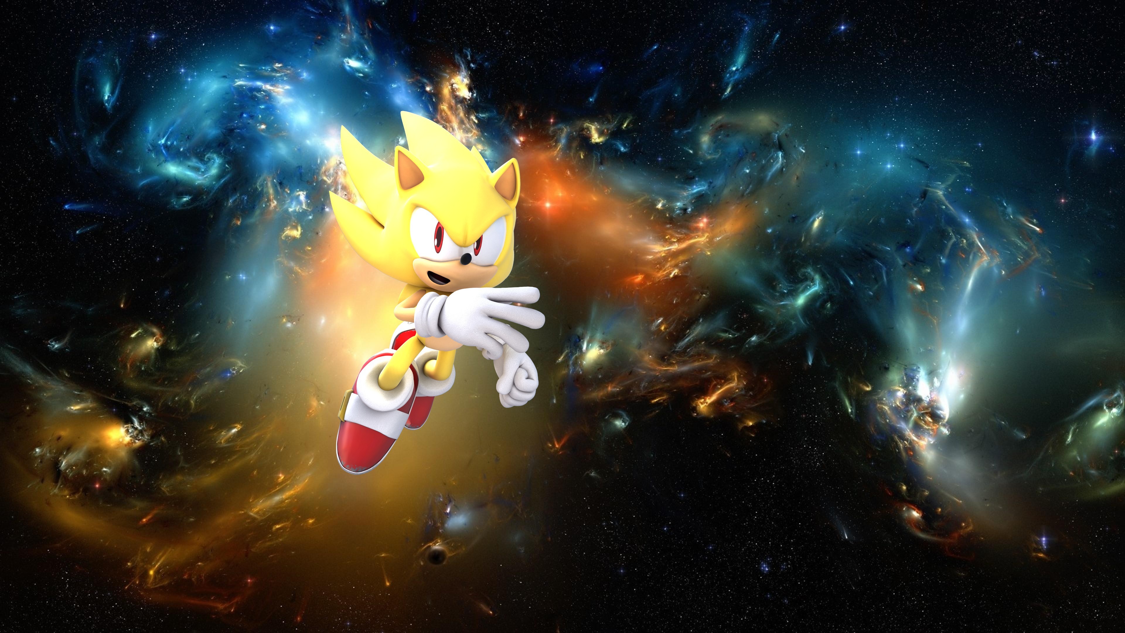 3840x2160 ... Super Sonic Wallpaper 7 by Sonic-Werehog-Fury