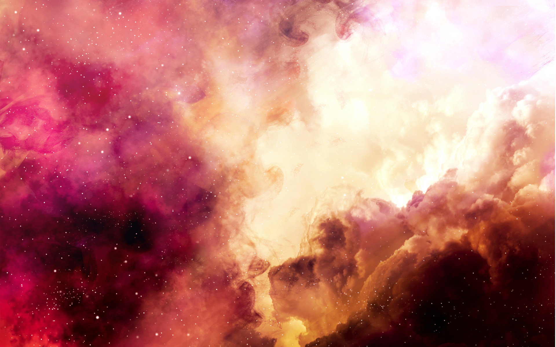 1920x1200 Colorful Nebula In Deep Space