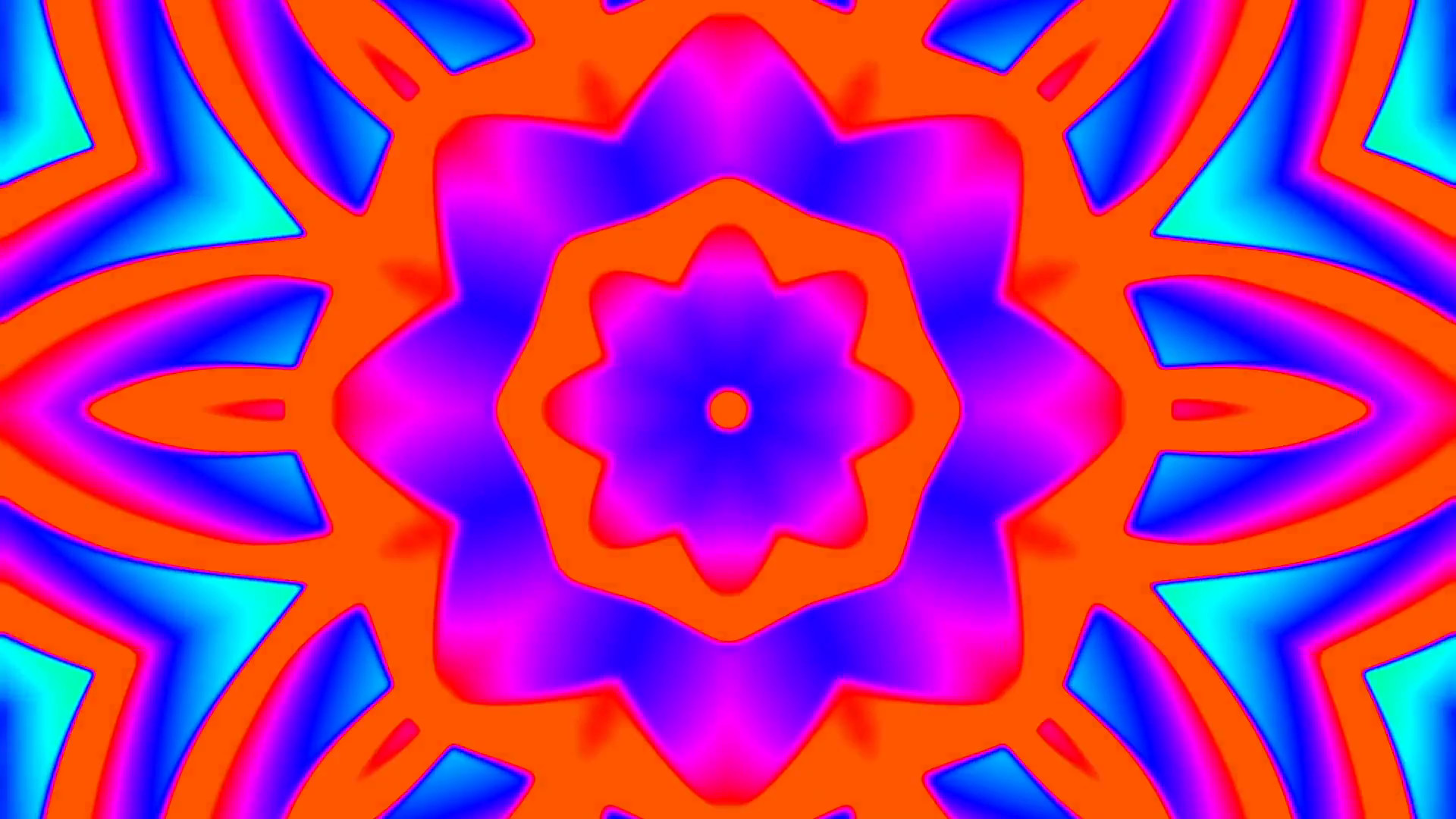 1920x1080 My Trippy Kaleidoscope Simple Colorful VJ background loop 5