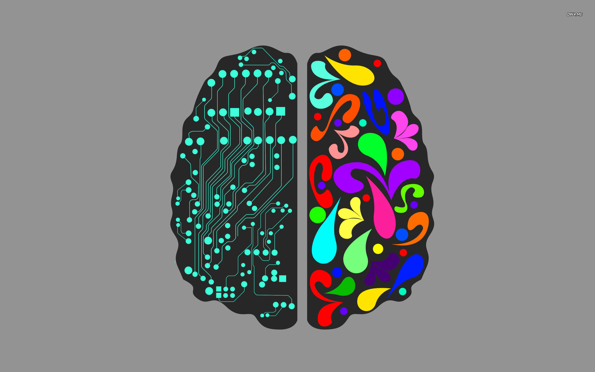 1920x1200 (274,81 Kb) Wide HD | Left Brain Right Brain Wallpapers