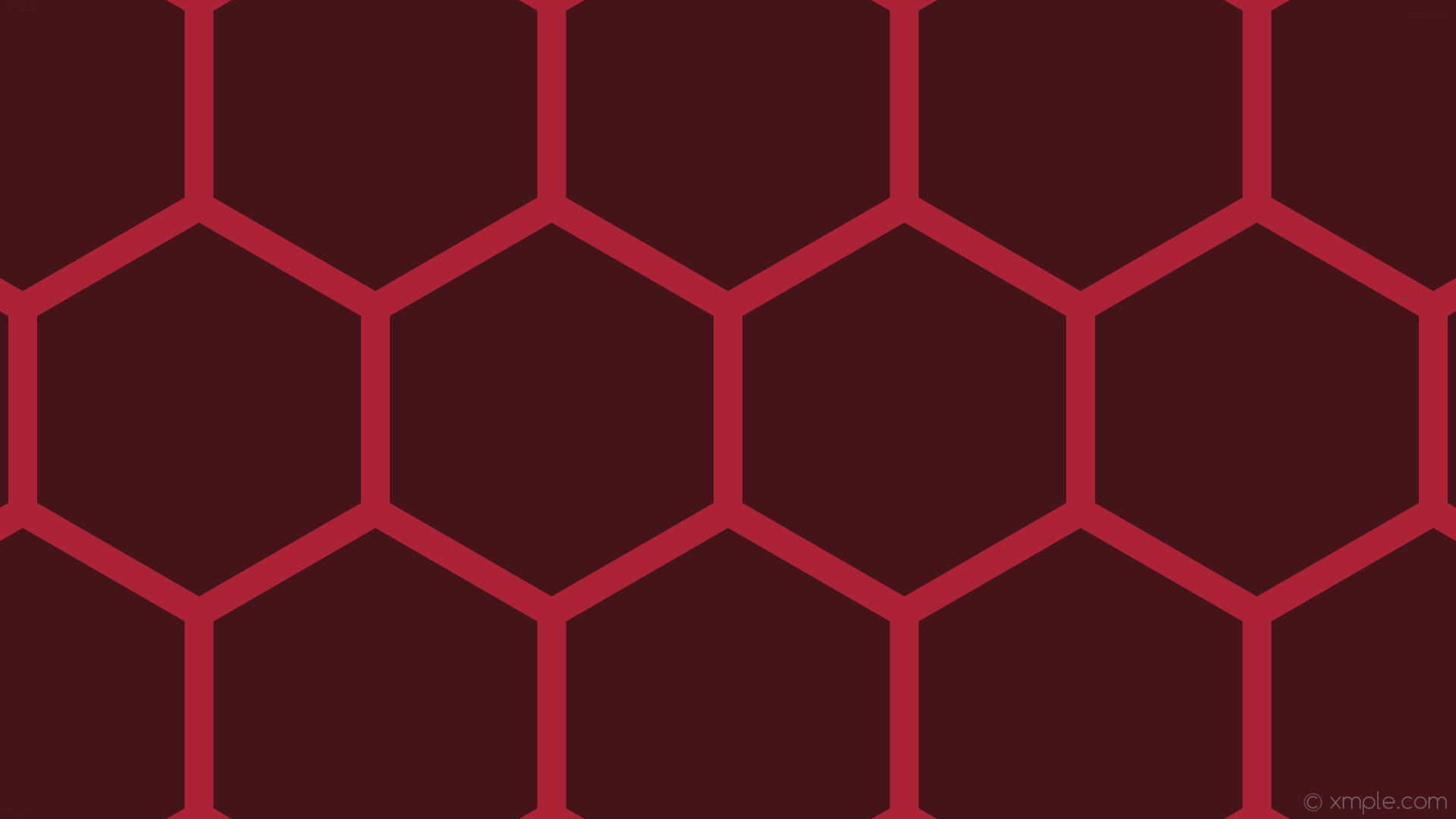 1920x1080 wallpaper honeycomb beehive red hexagon dark red #44141b #ac2236 0Â° 38px  465px