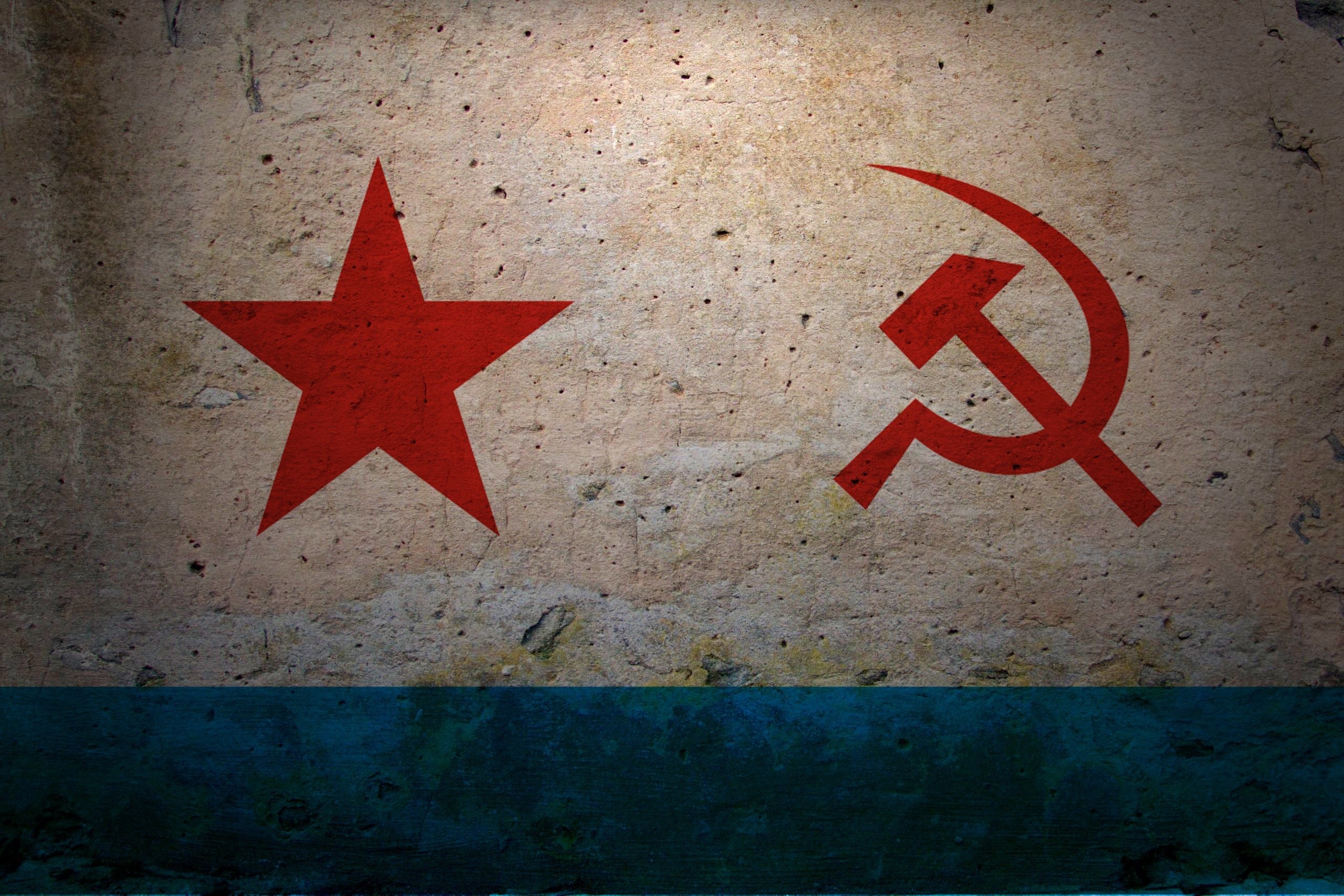 2560x1707 USSR Soviet Union Flags Navy