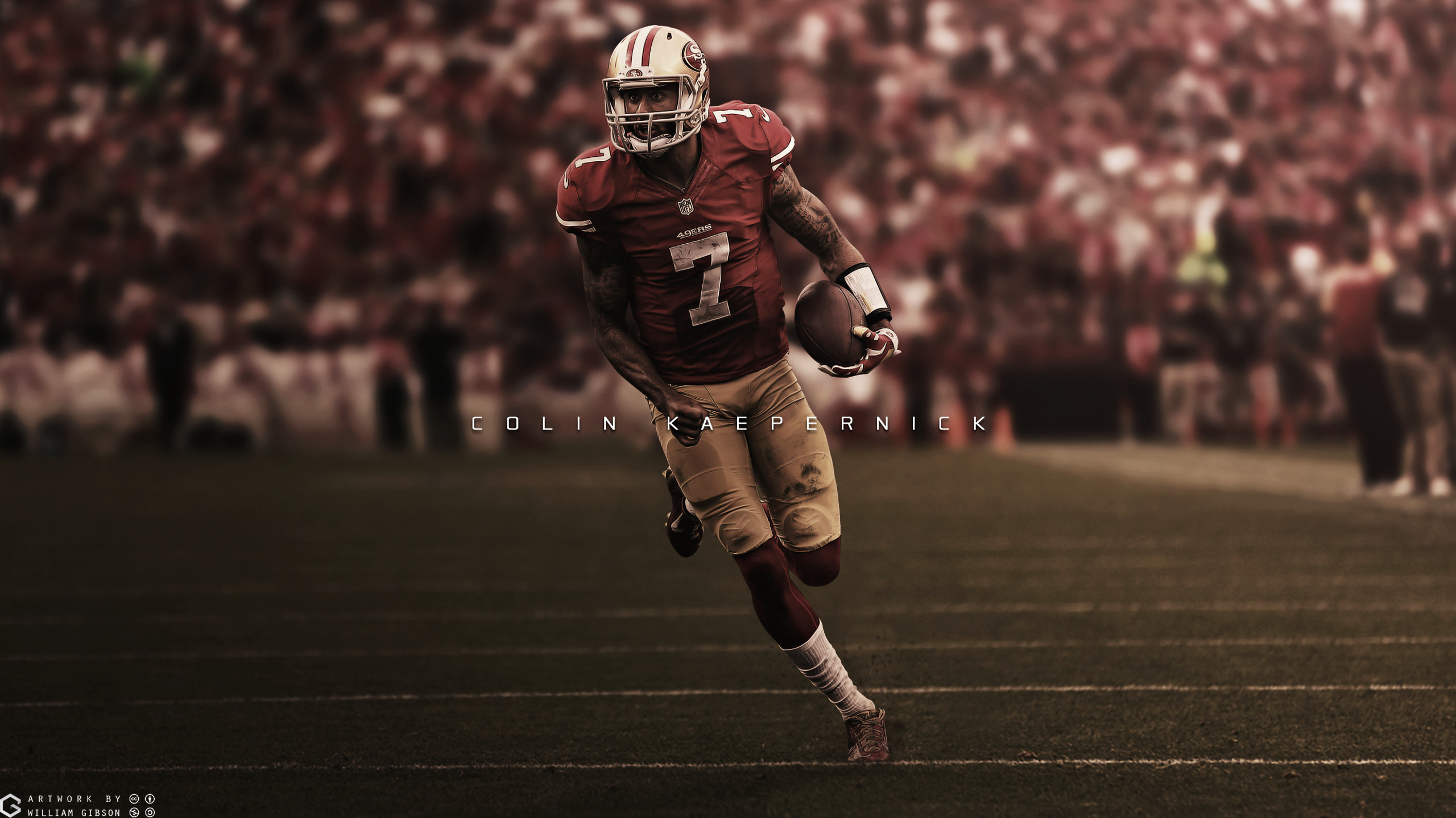 2560x1440 Colin Kaepernick Wallpaper by GibsonGraphics Colin Kaepernick Wallpaper by  GibsonGraphics