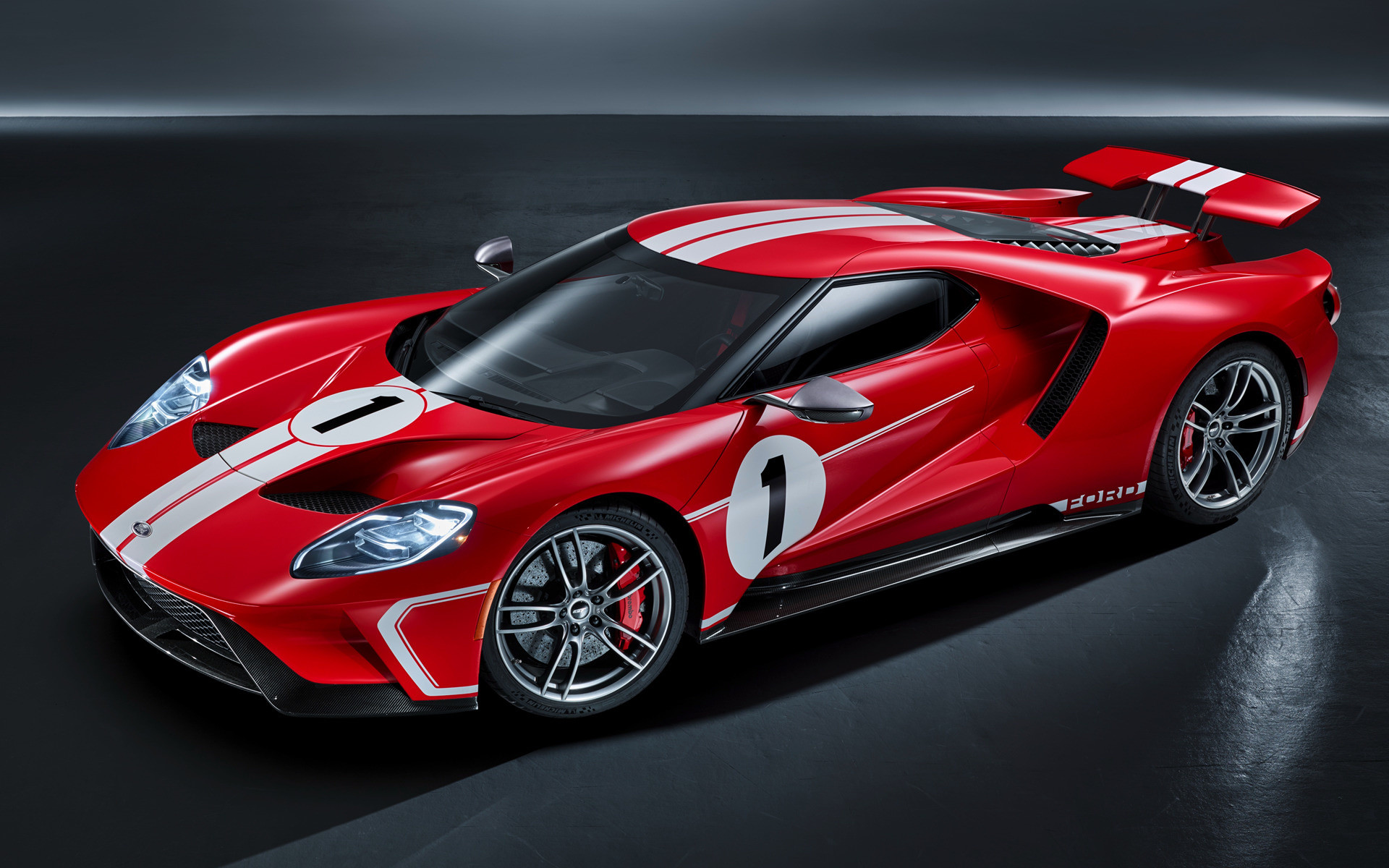 1920x1200 2018 Ford GT '67 Heritage Edition