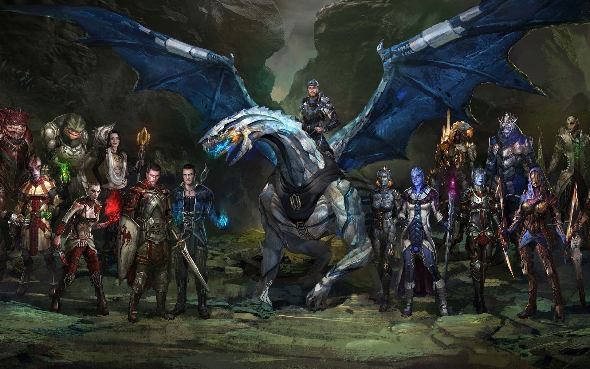 1920x1200 ... Effect and Dragon Age HD Wallpaper 