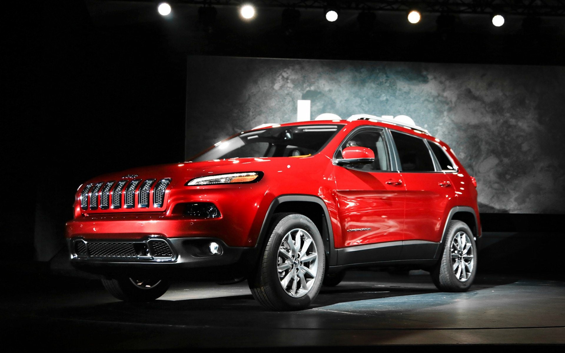 1920x1200 Red Jeep Cherokee Wallpaper PC