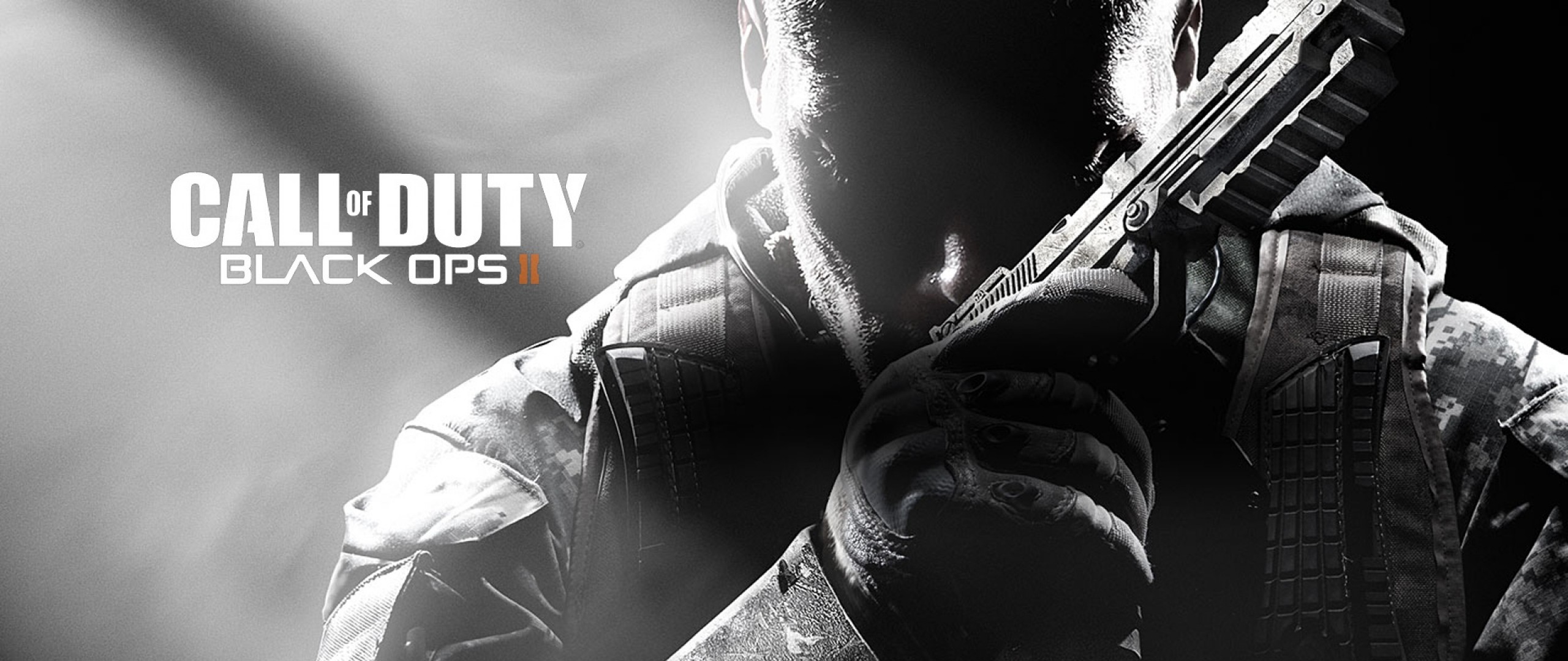 2560x1080 Preview wallpaper call of duty, black ops 2, soldiers, weapons, shooter  