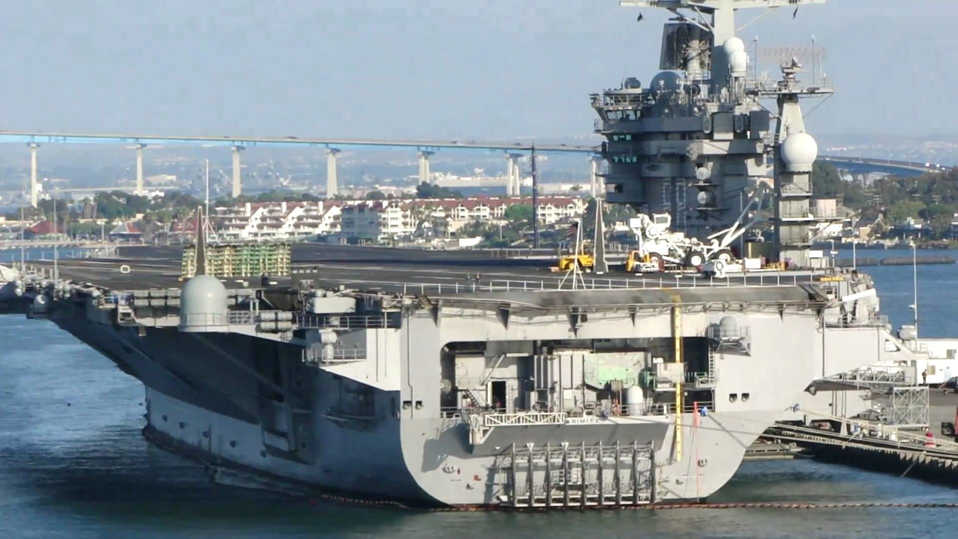 1920x1080 July 23, 2010 - USS Abraham Lincoln passes USS Nimitz while pulling out of  San Diego for COMPTUEX - YouTube